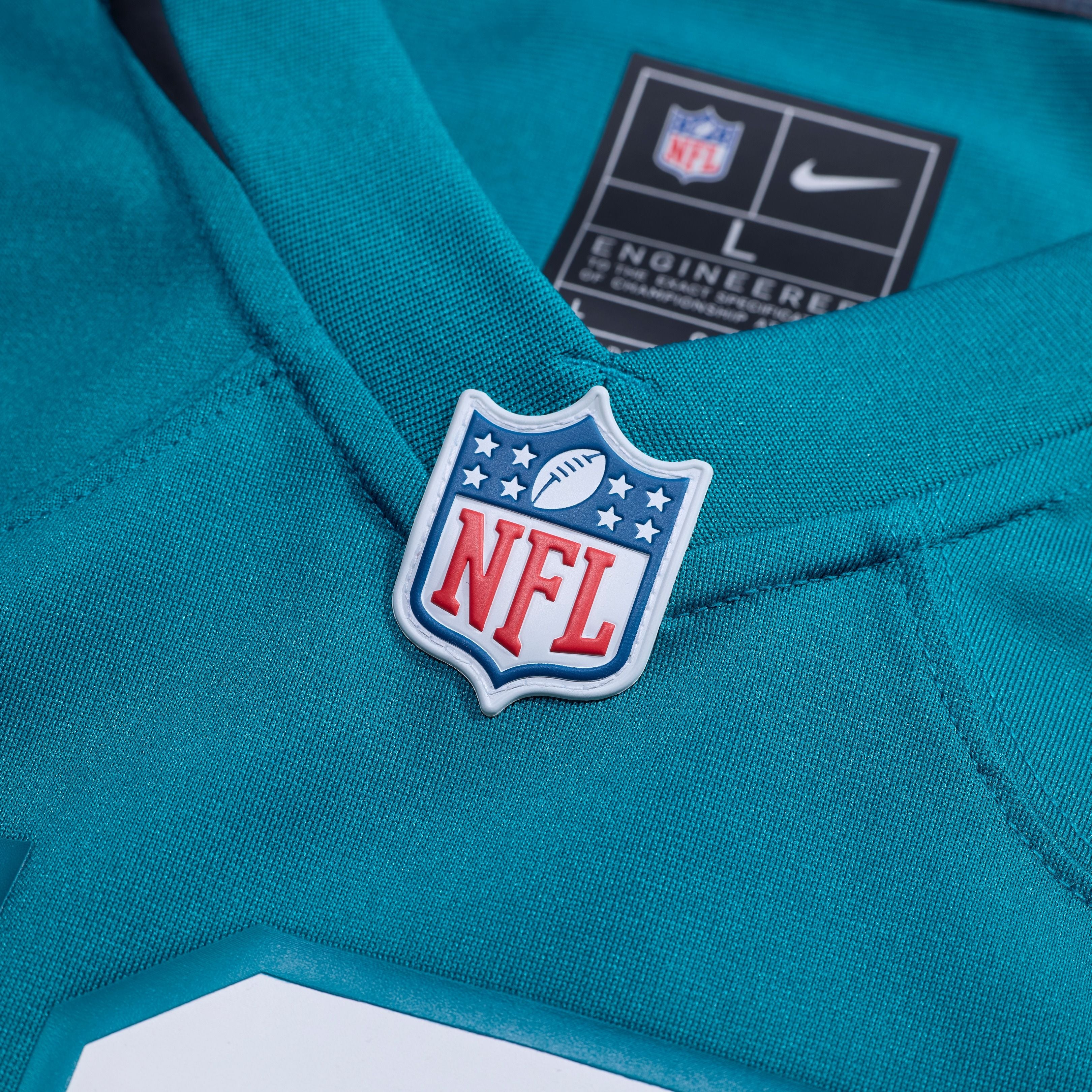 Men's Jacksonville Jaguars Chris Rodriguez Jr Nike Teal Team Game Jersey