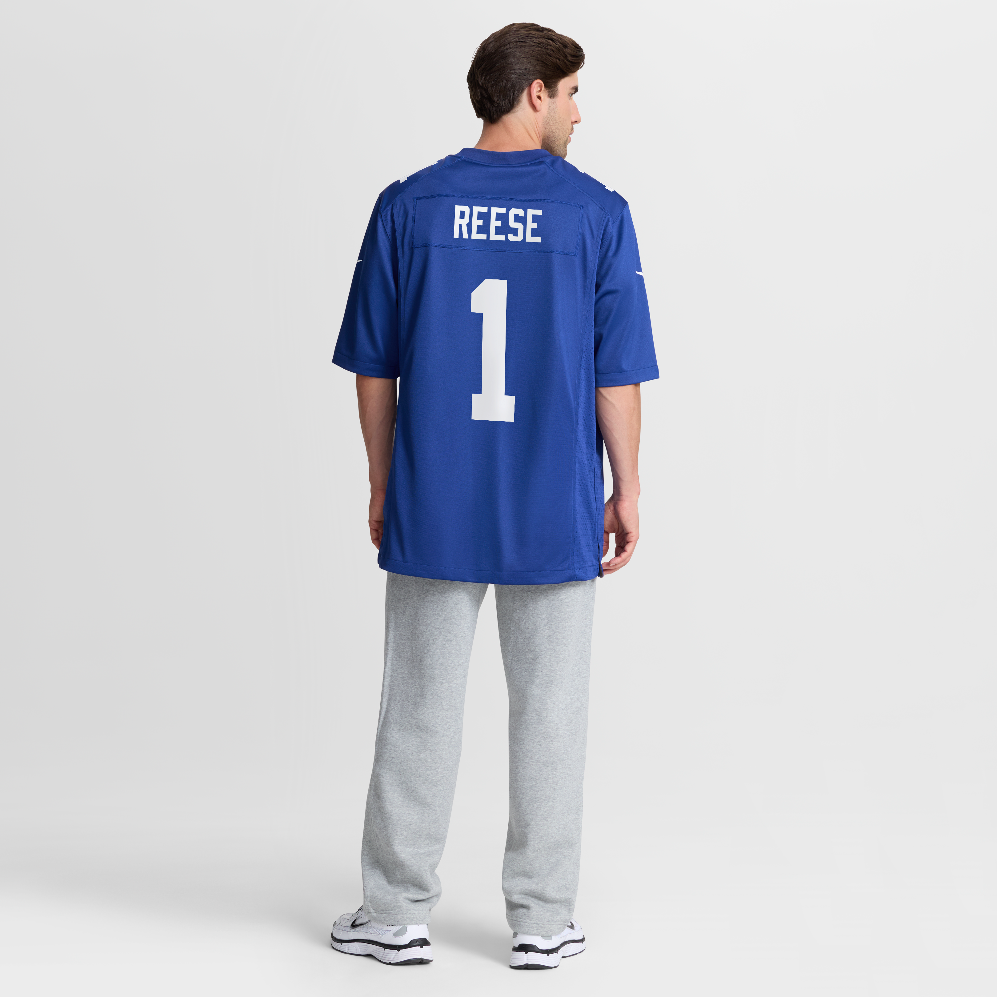 Men's New York Giants Arvell Reese Nike Royal 2026 Nfl Draft First Round Pick No 5 Team Game Jersey