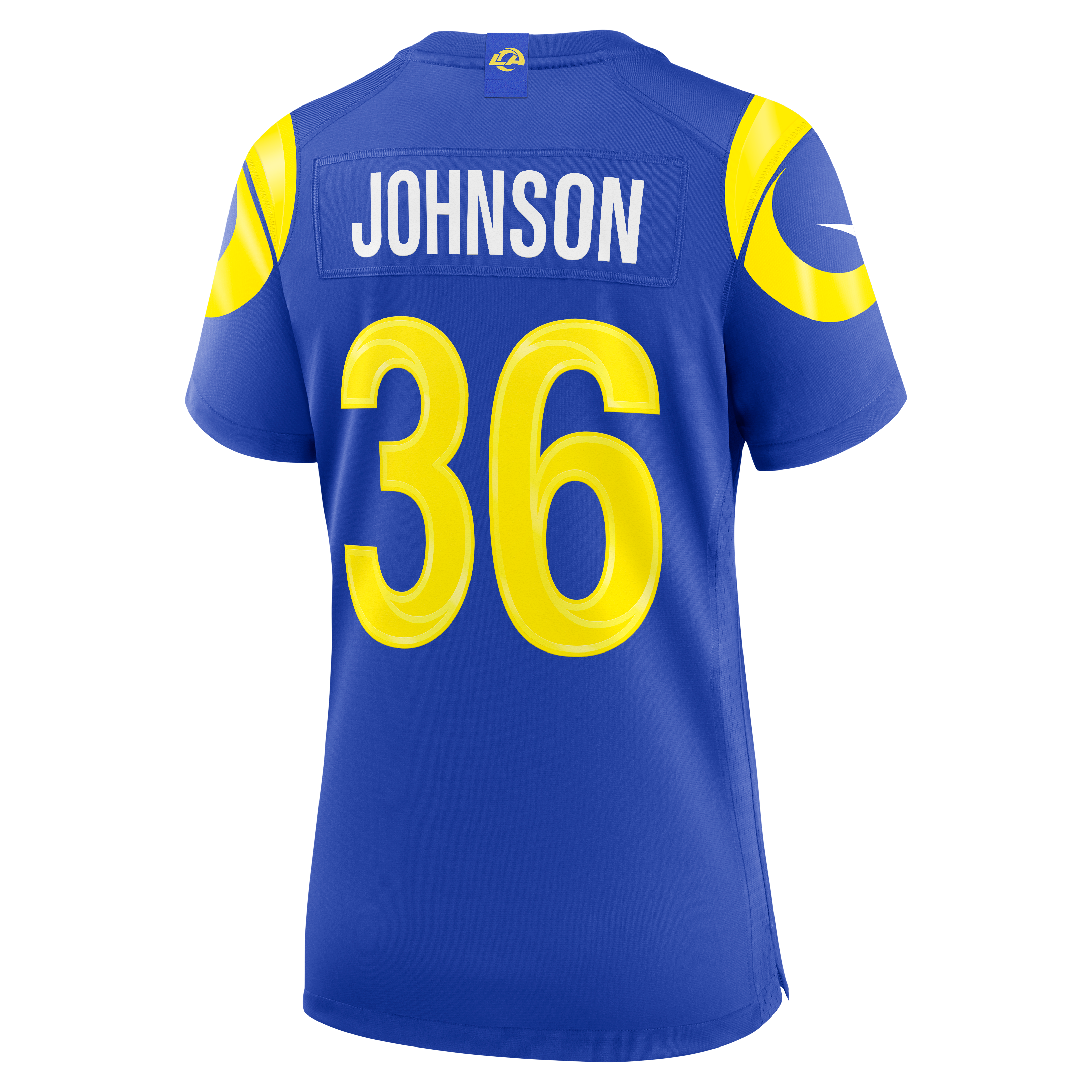 Women's Los Angeles Rams Alex Johnson Nike Royal Team Game Jersey