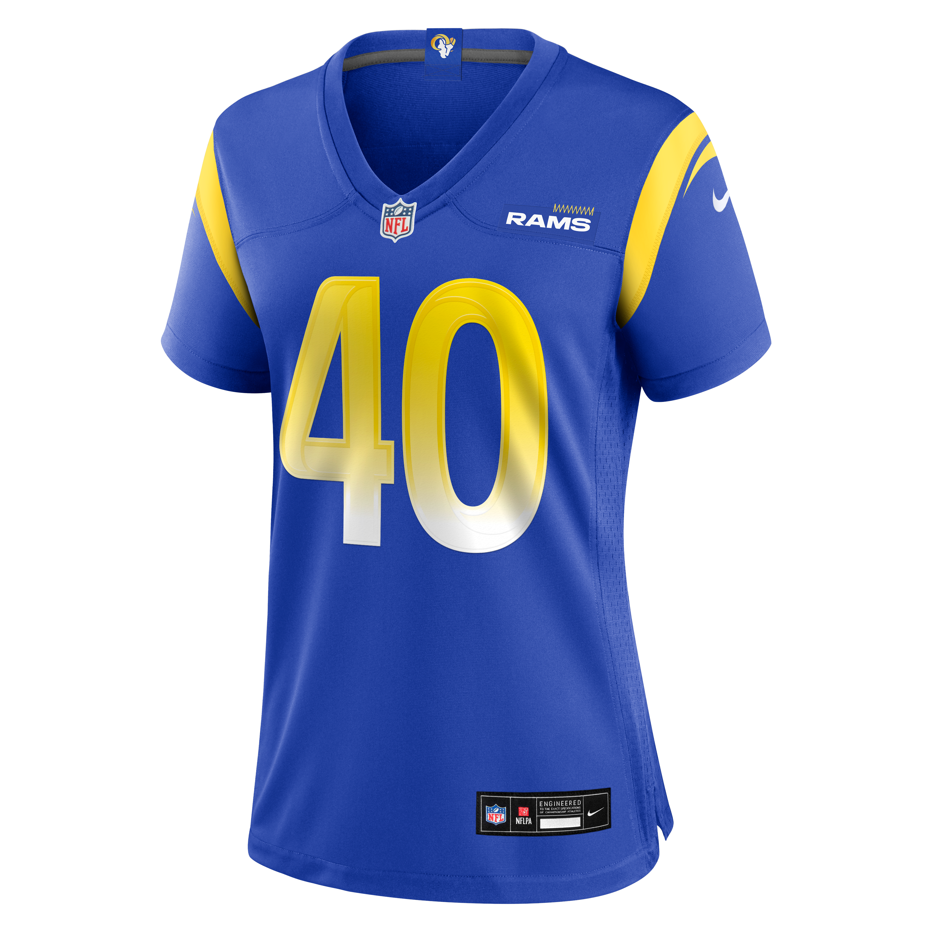 Women's Los Angeles Rams Jesse Luketa Nike Royal Team Game Jersey