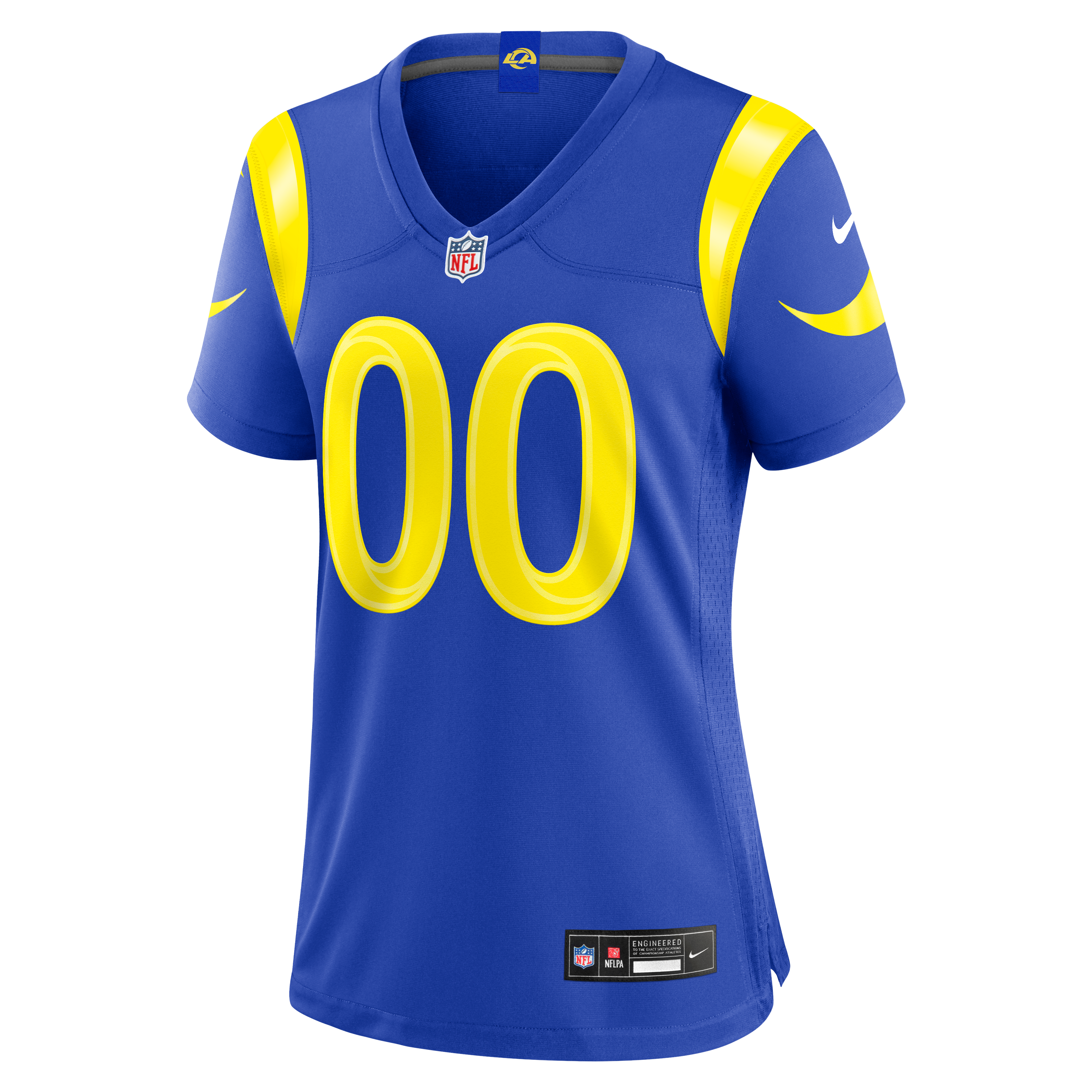Women's Los Angeles Rams Nike Royal Custom Game Jersey