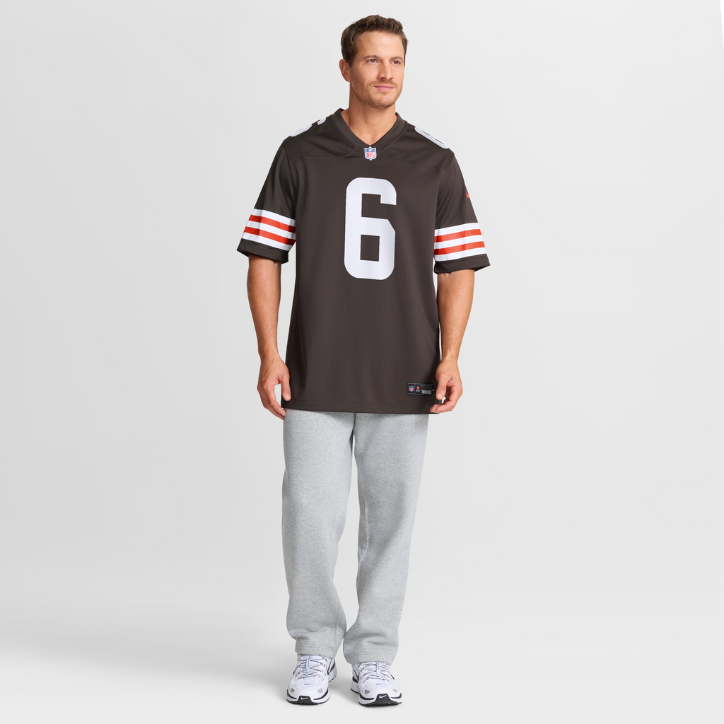 Men's Cleveland Browns Dillon Gabriel Nike Brown Team Game Jersey