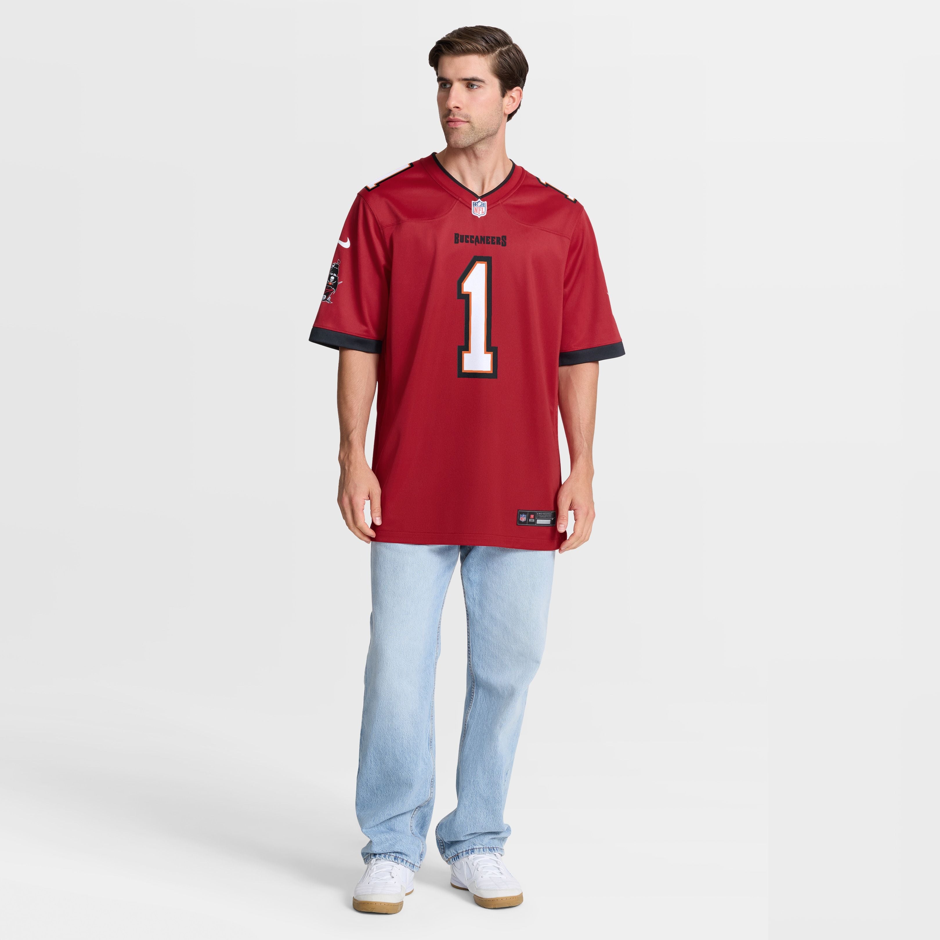 Men's Tampa Bay Buccaneers Kenneth Gainwell Nike Red Team Game Jersey