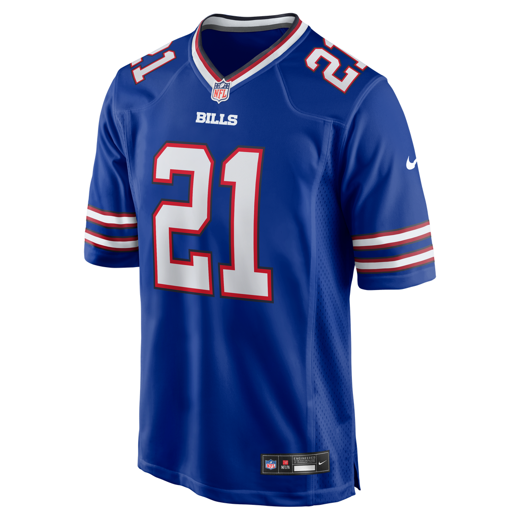 Men's Buffalo Bills Davison Igbinosun Nike Royal Team Game Jersey