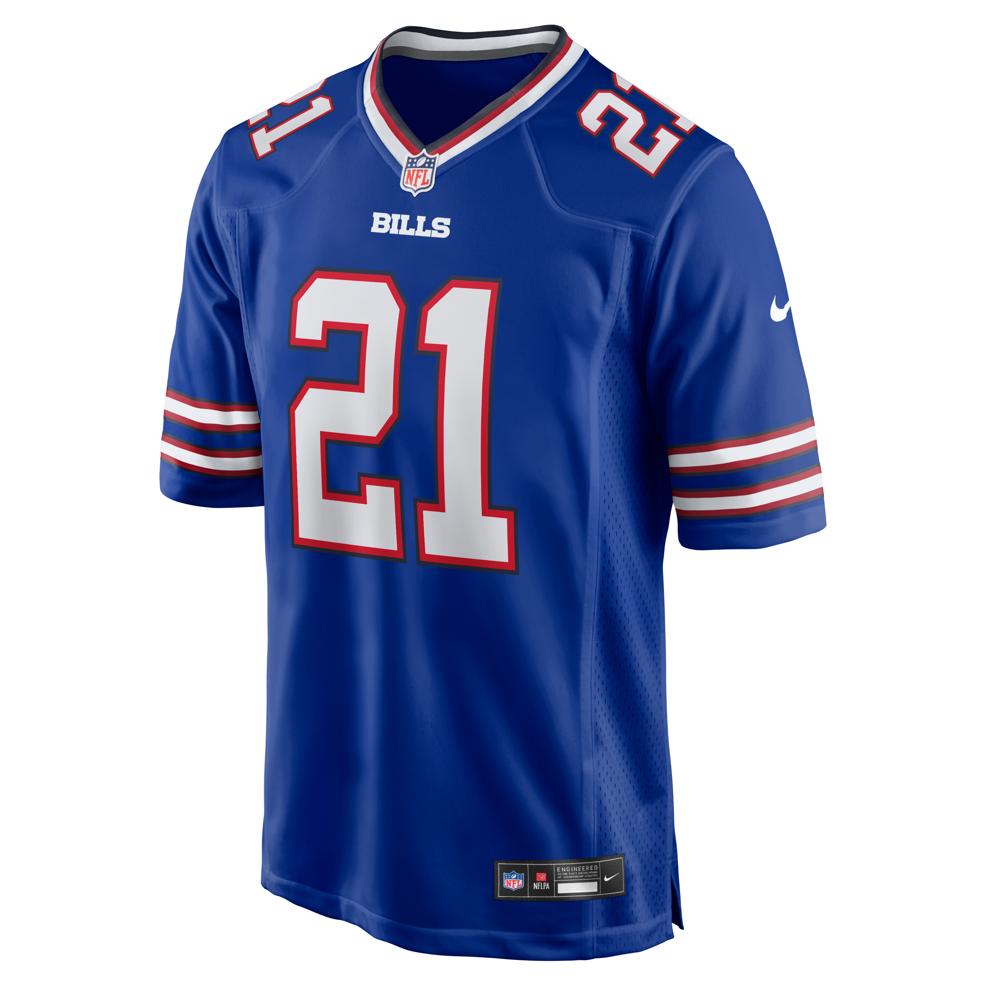 Men's Buffalo Bills Davison Igbinosun Nike Royal Team Game Jersey