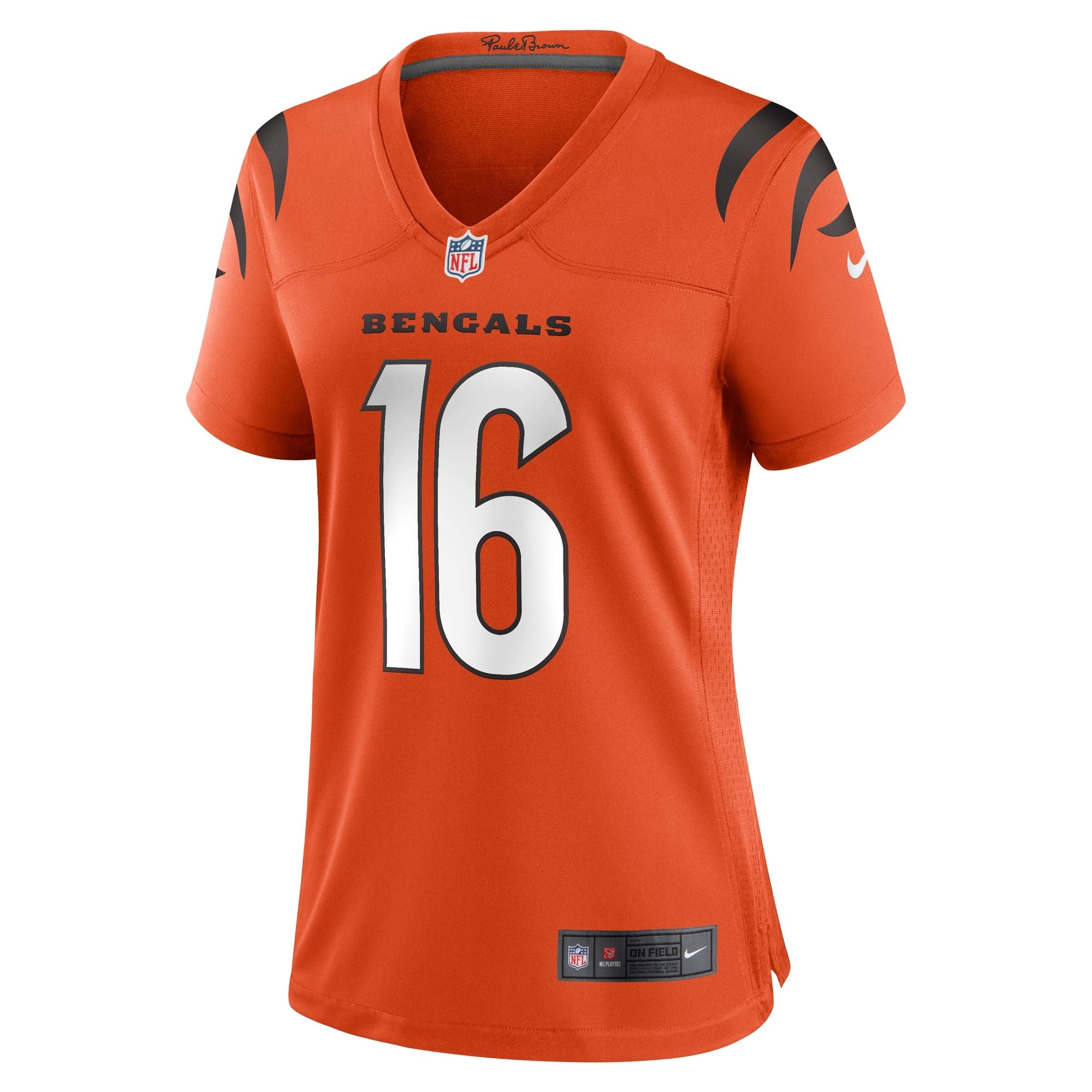 Women's Cincinnati Bengals Joe Flacco Nike Orange Alternate Game Jersey