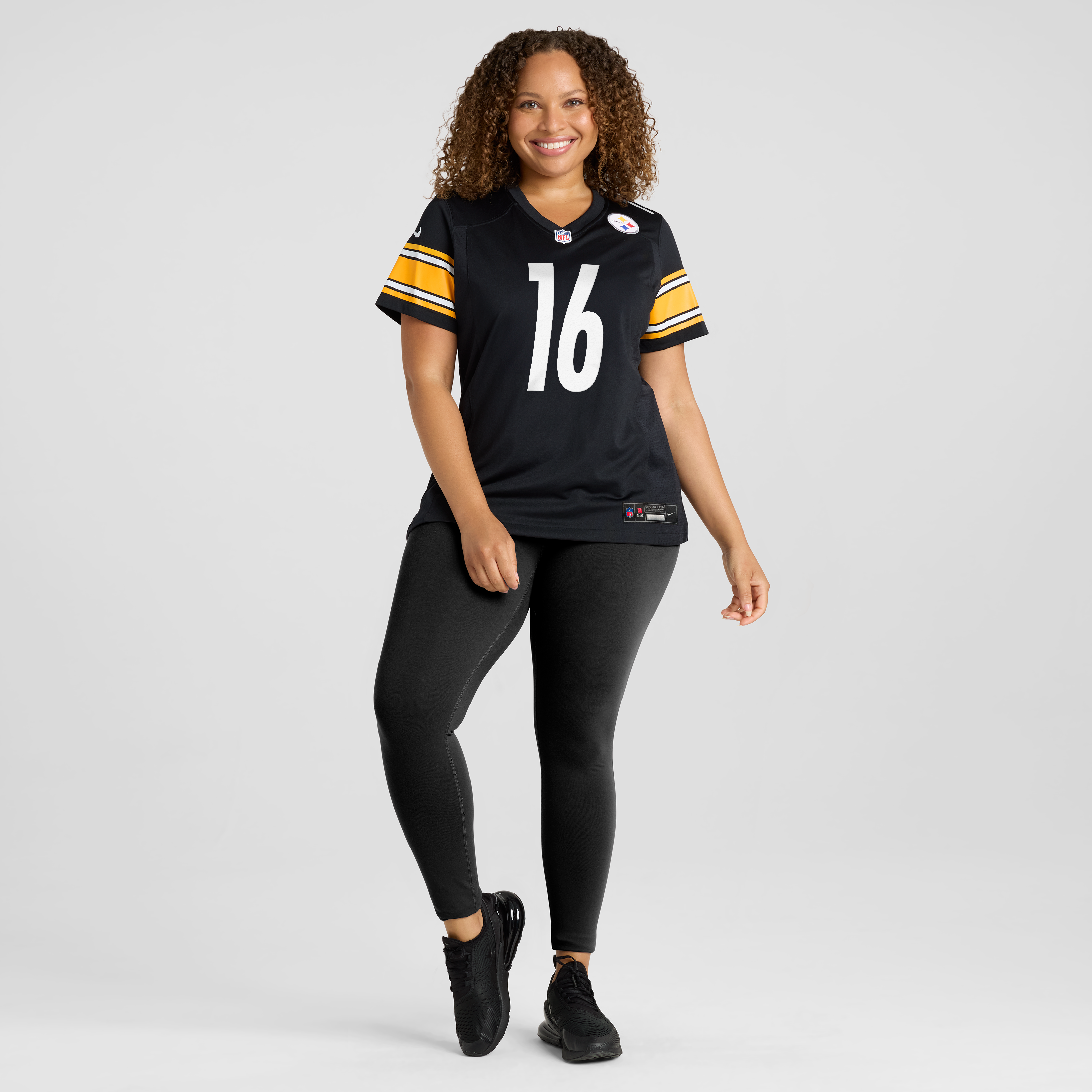 Women's Pittsburgh Steelers Drew Allar Nike Black Team Game Jersey