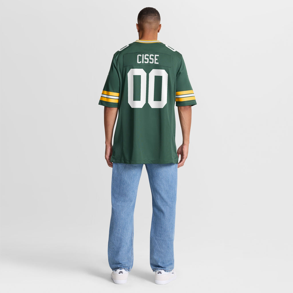 Men's Green Bay Packers Brandon Cisse Nike Green Game Jersey