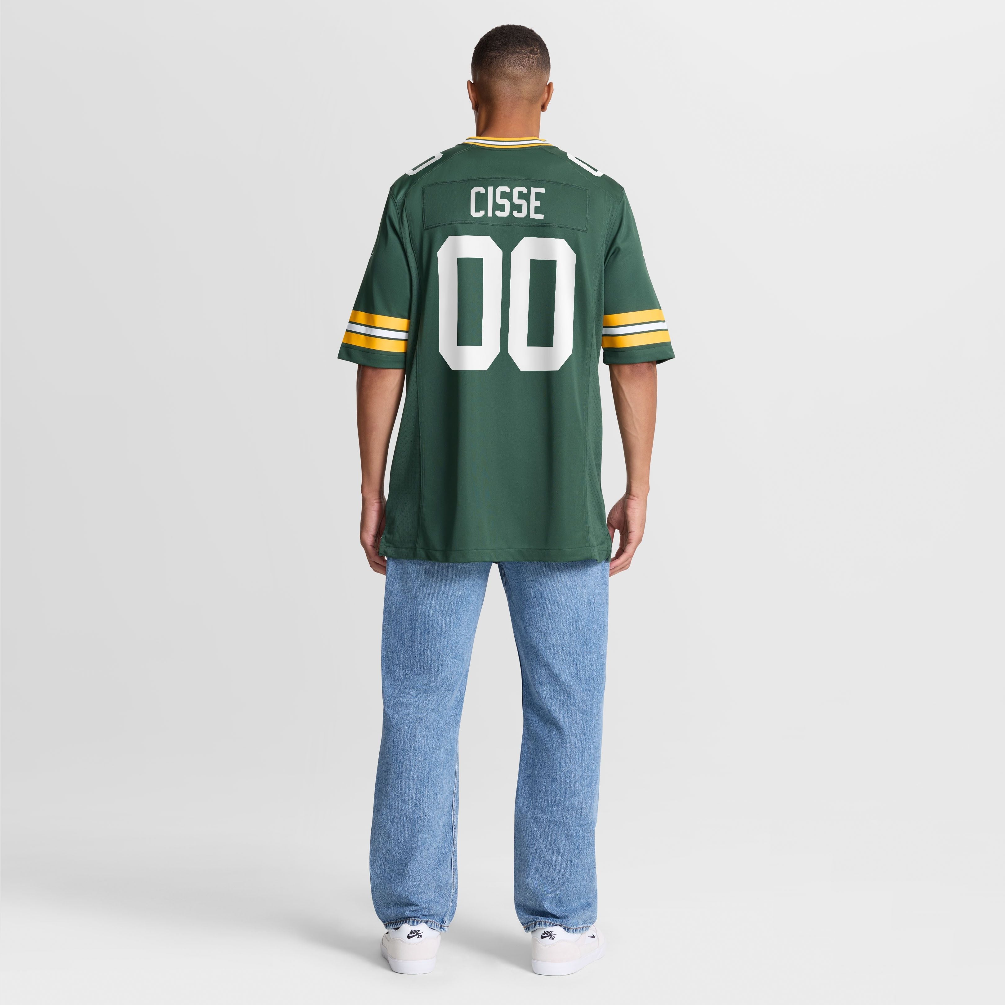 Men's Green Bay Packers Brandon Cisse Nike Green Game Jersey