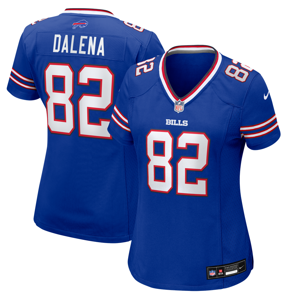 Women's Buffalo Bills Mac Dalena Nike Royal Team Game Jersey