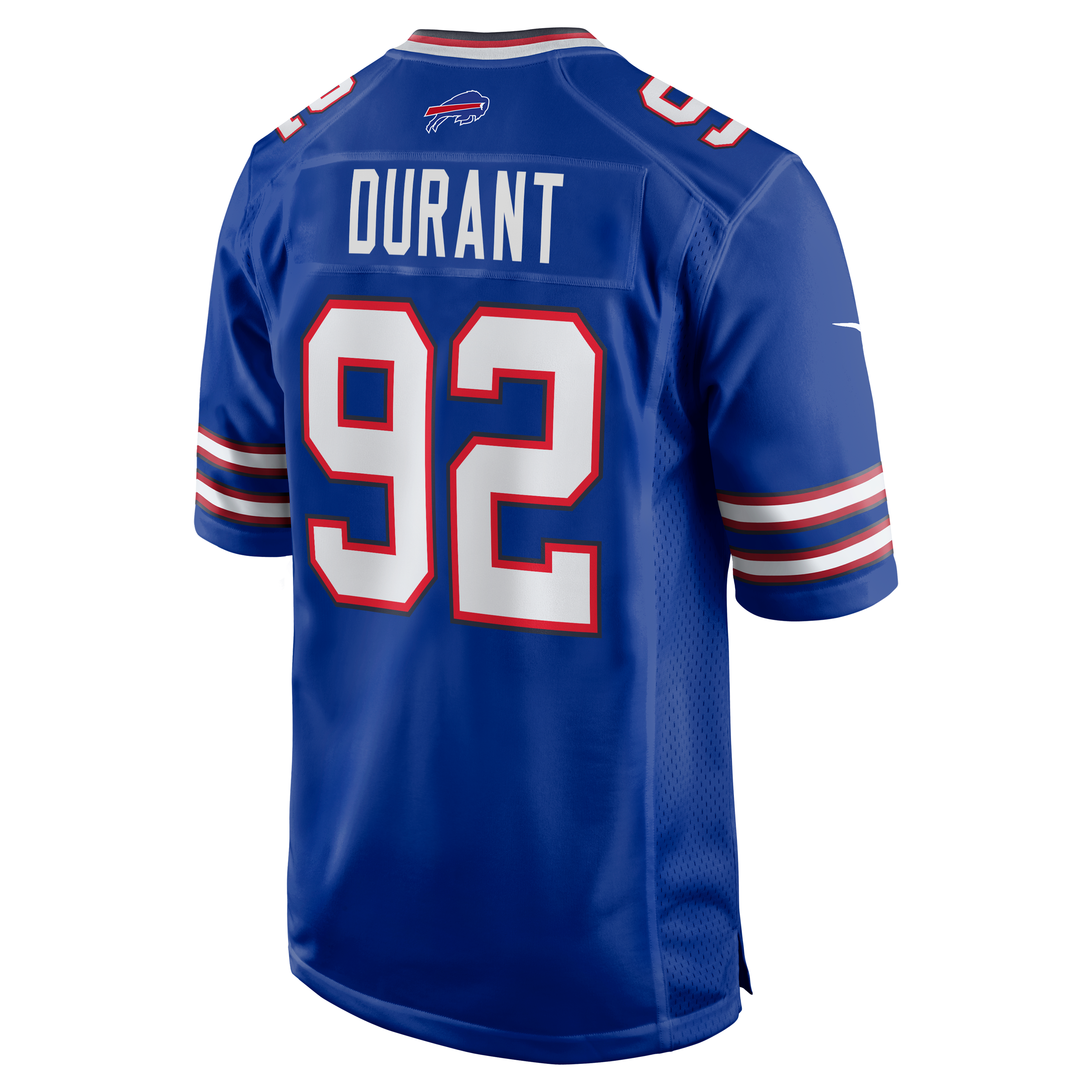 Men's Buffalo Bills Zane Durant Nike Royal Team Game Jersey
