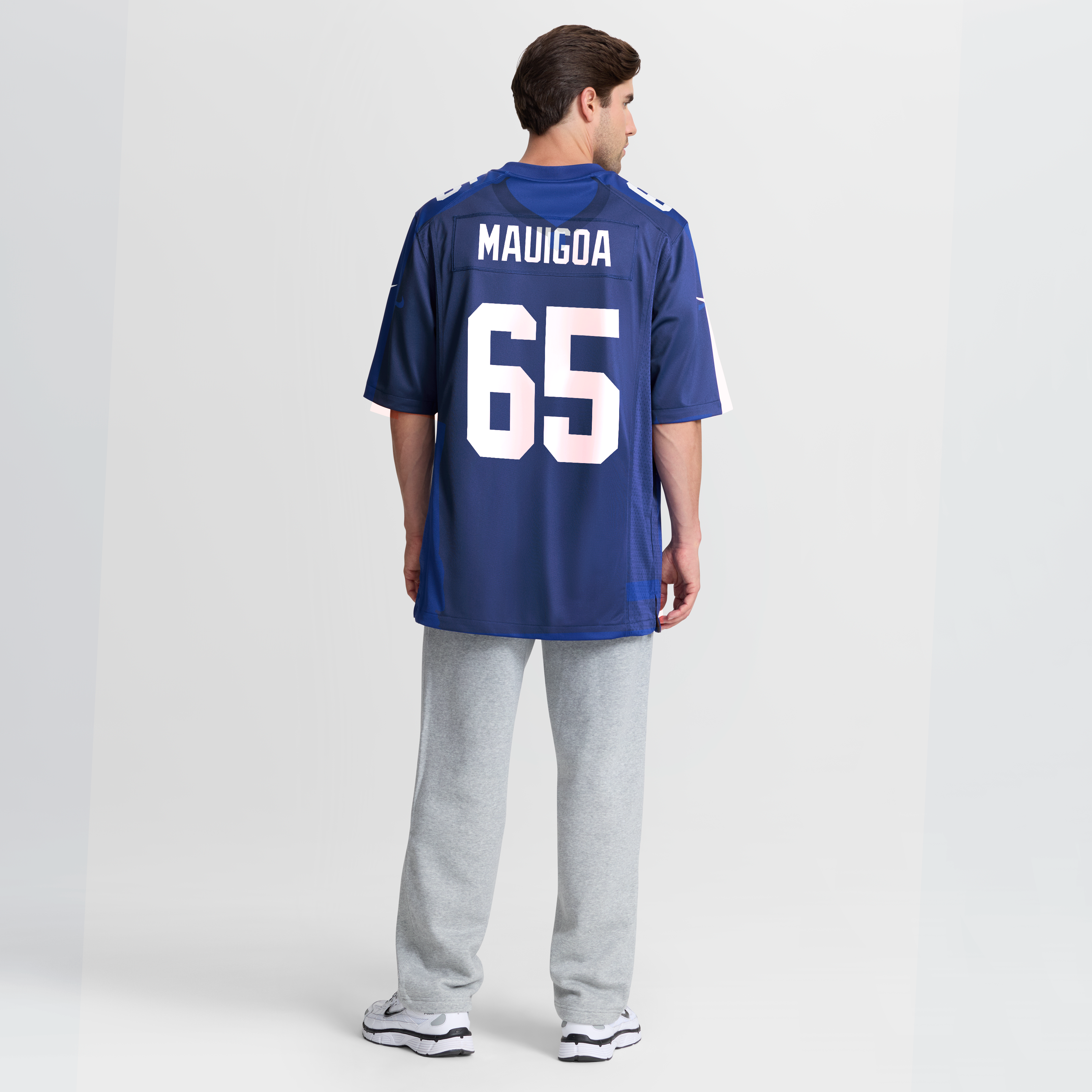 Men's New York Giants Francis Mauigoa Nike Royal 2026 Nfl Draft First Round Pick No 10 Team Game Jersey