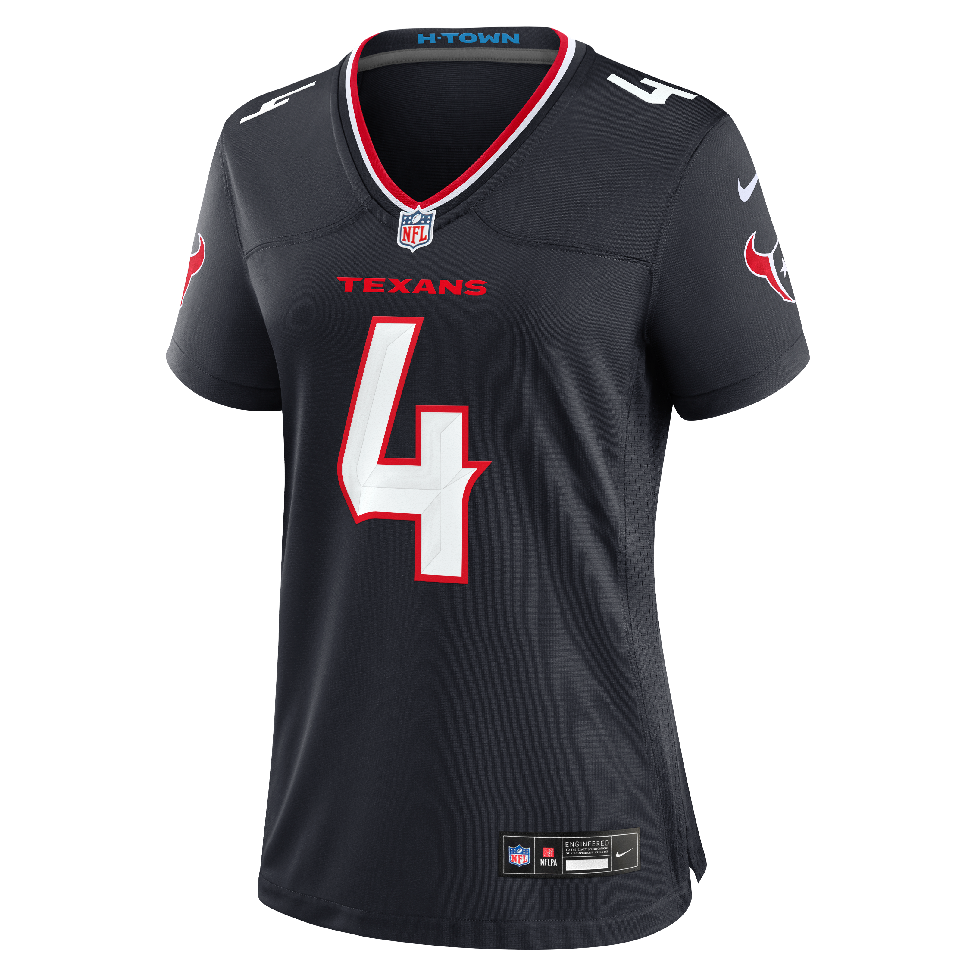 Women's Houston Texans Woody Marks Nike Navy Team Game Jersey