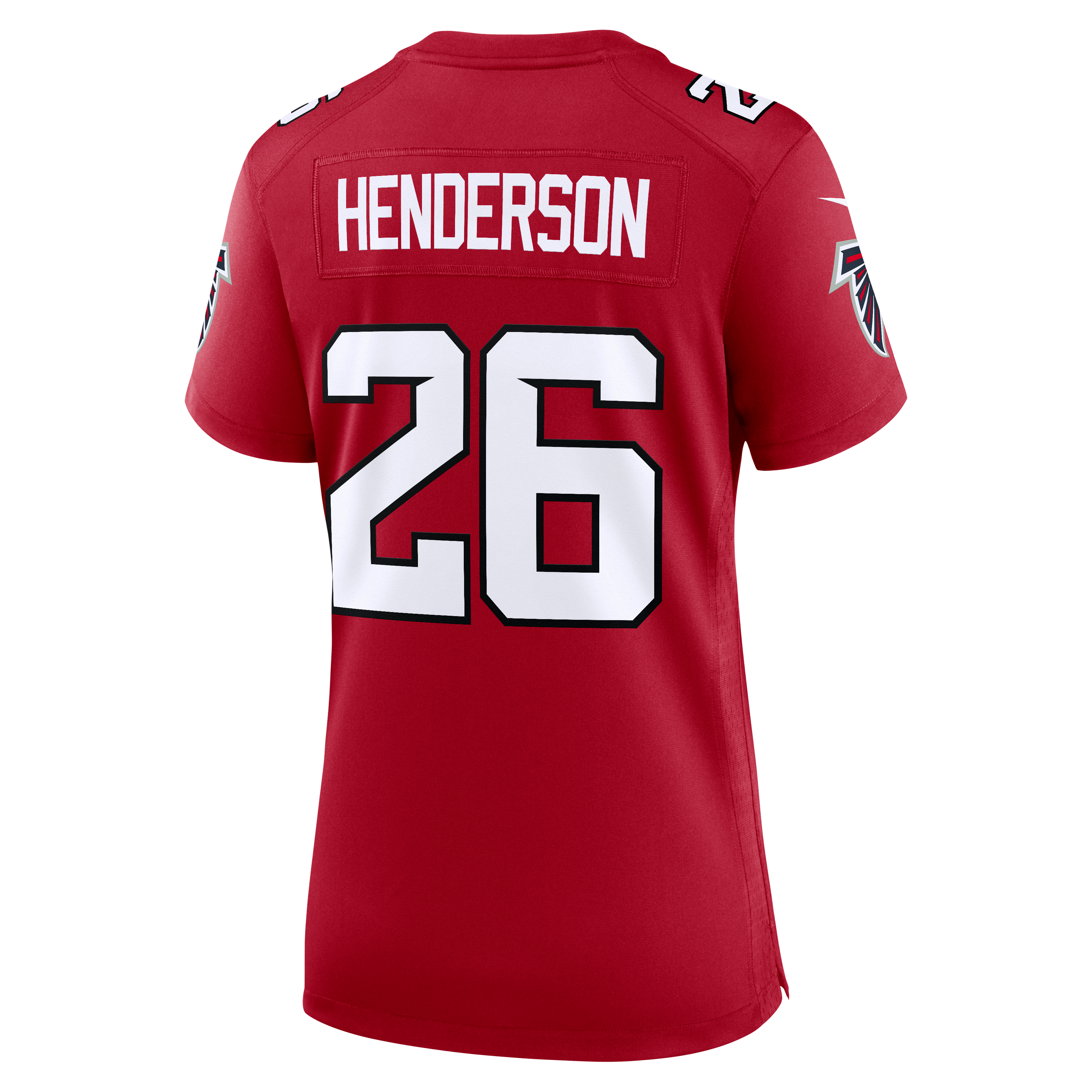 Women's Atlanta Falcons Cj Henderson Nike Red Team Game Jersey