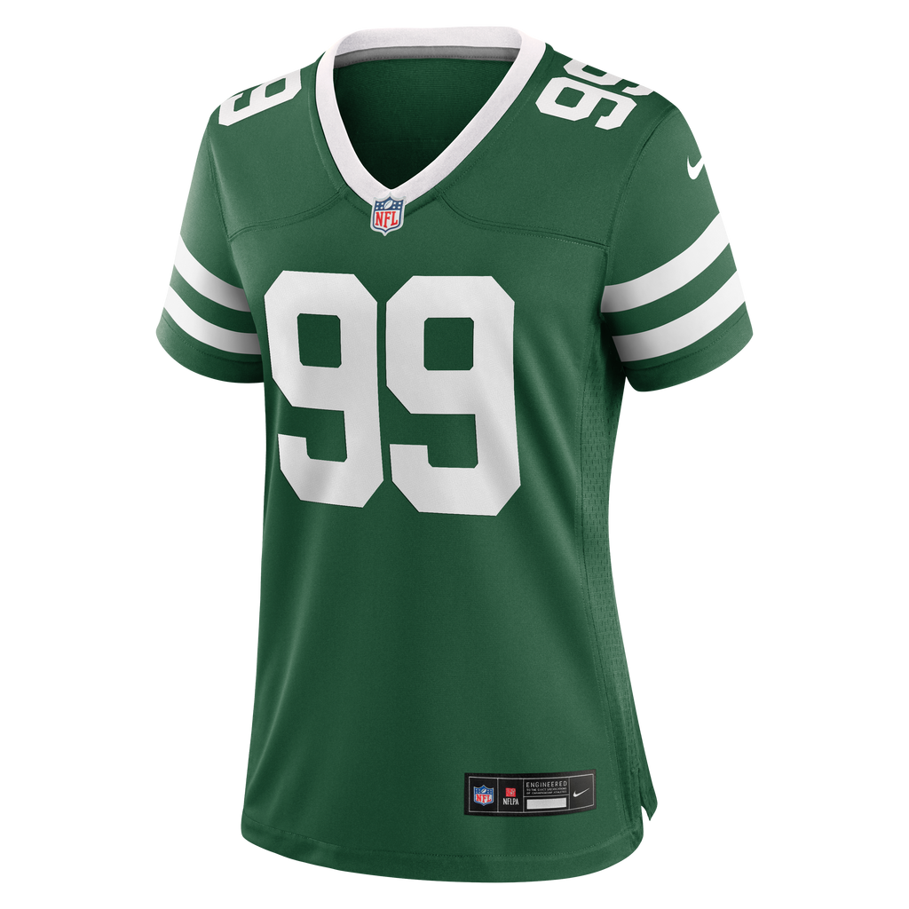 Women's New York Jets Tvondre Sweat Nike Legacy Green Team Game Jersey