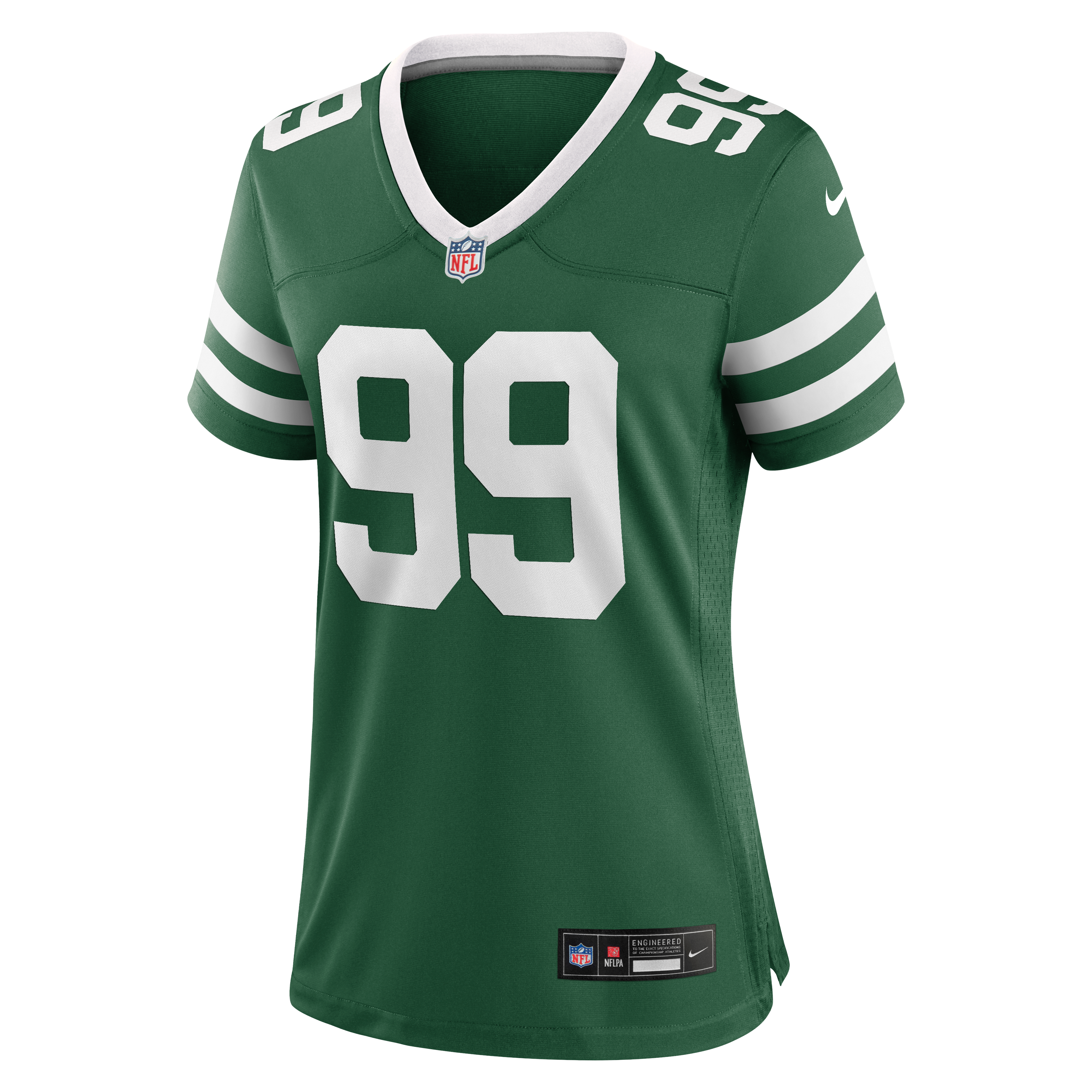 Women's New York Jets Tvondre Sweat Nike Legacy Green Team Game Jersey