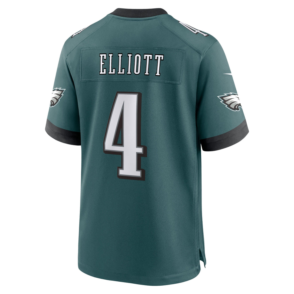 Men's Philadelphia Eagles Jake Elliott Nike Midnight Green Team Game Jersey