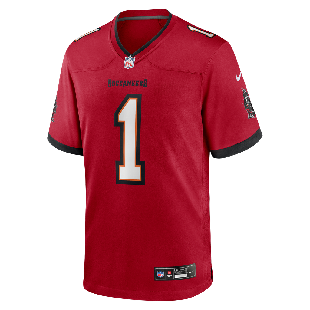 Men's Tampa Bay Buccaneers Kenneth Gainwell Nike Red Team Game Jersey