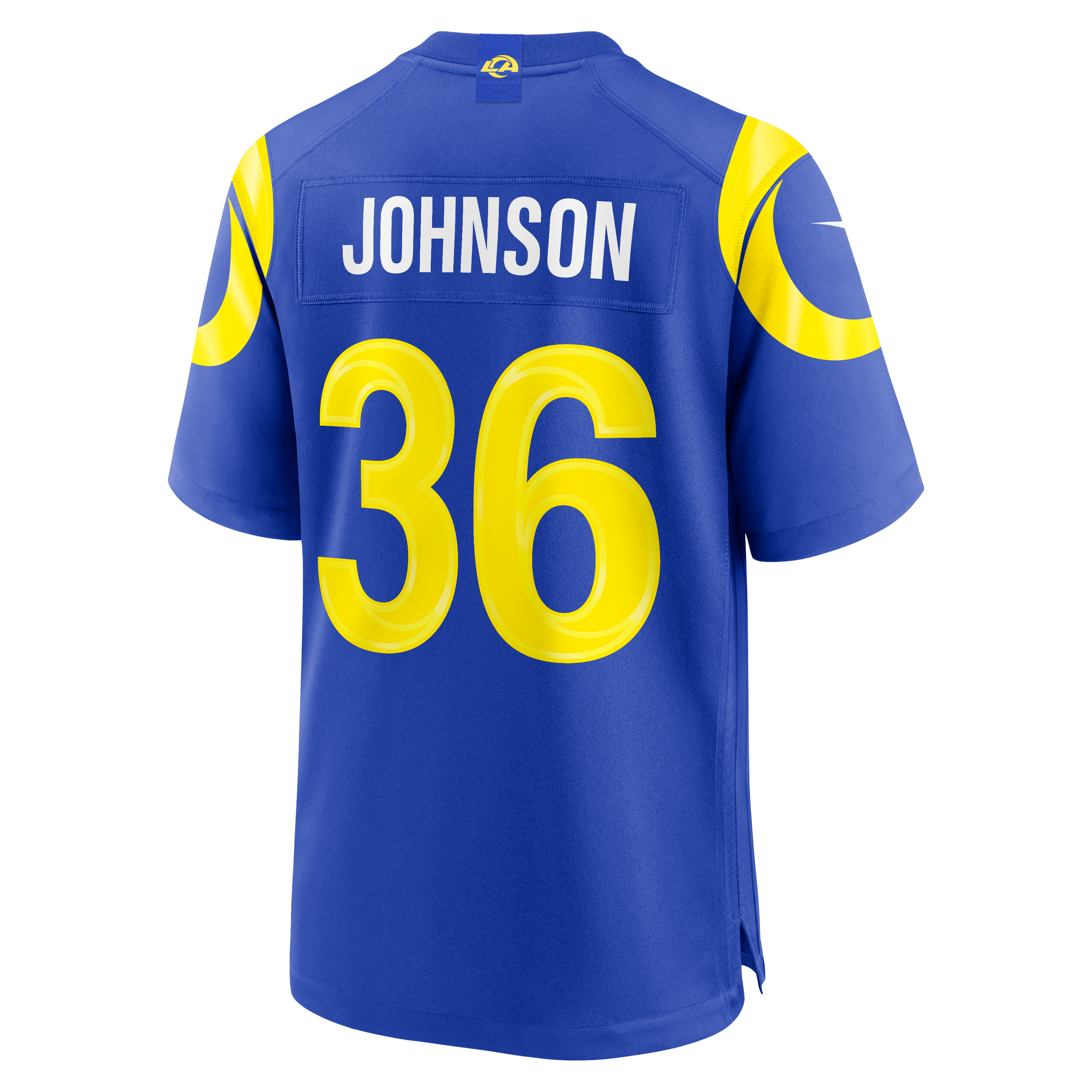 Men's Los Angeles Rams Alex Johnson Nike Royal Team Game Jersey
