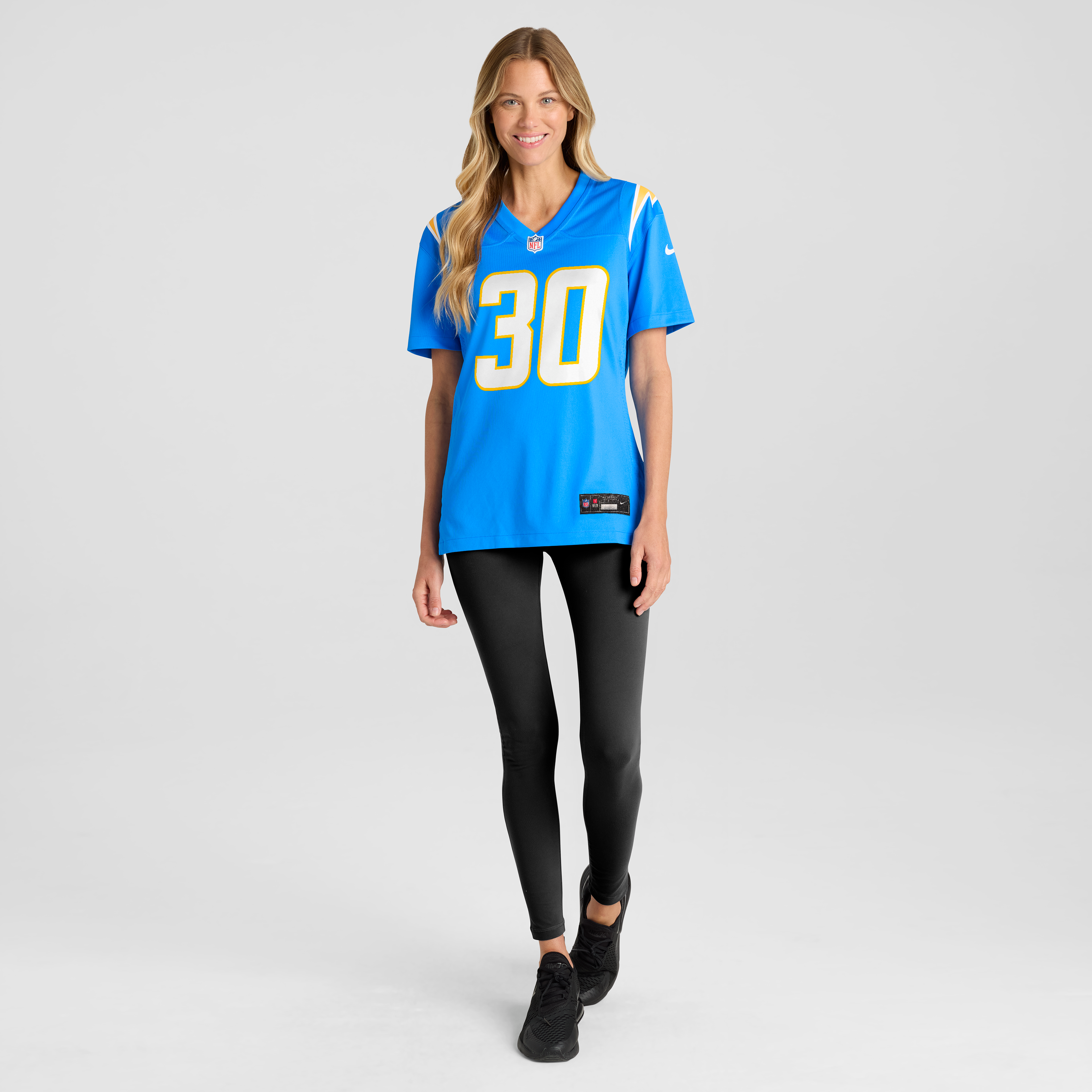 Women's Los Angeles Chargers Alec Ingold Nike Powder Blue Team Game Jersey