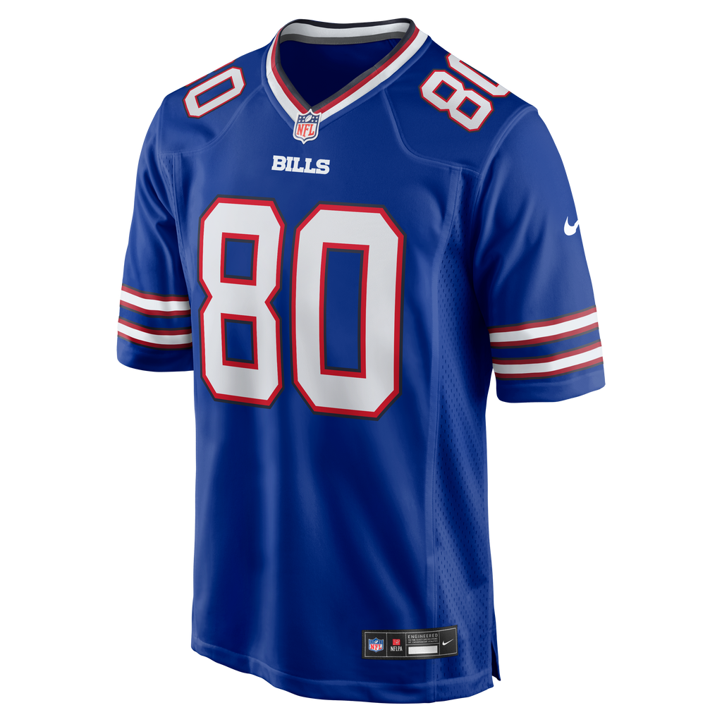 Men's Buffalo Bills Max Tomczak Nike Royal Team Game Jersey