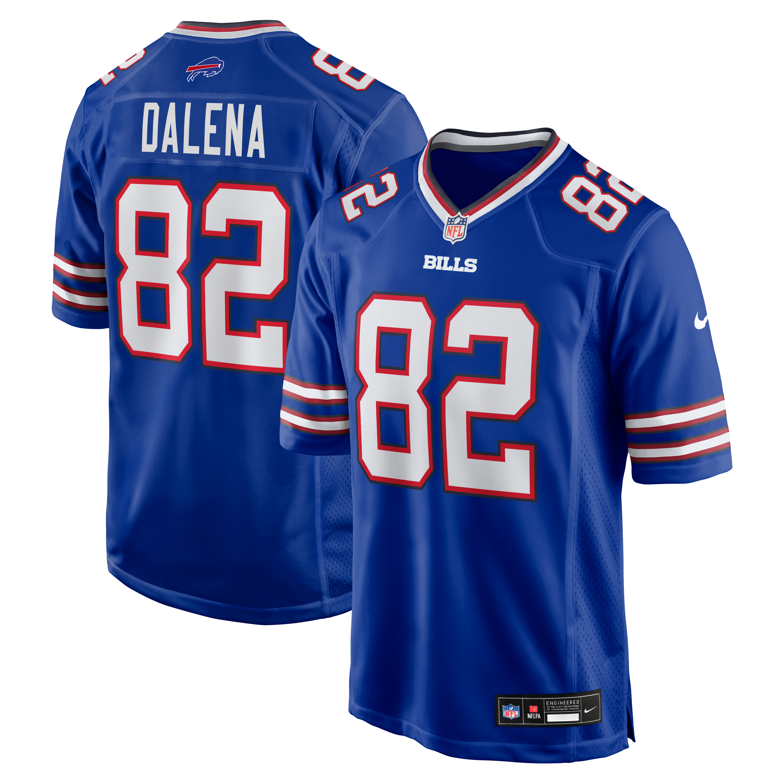 Men's Buffalo Bills Mac Dalena Nike Royal Game Jersey