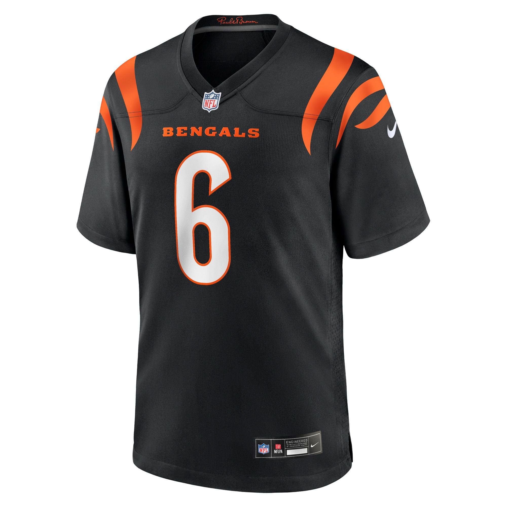 Men's Cincinnati Bengals Bryan Cook Nike Black Team Game Jersey