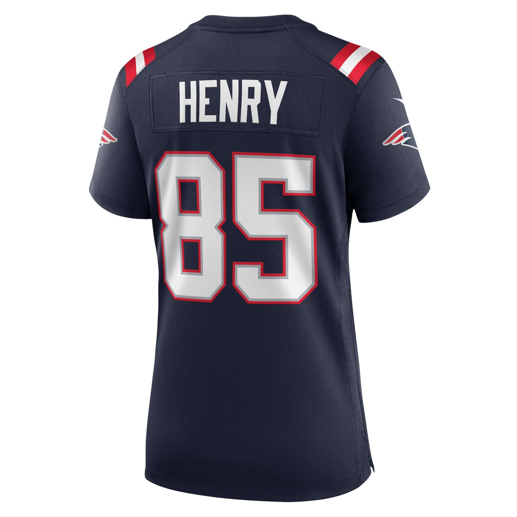 Women's New England Patriots Hunter Henry Nike Navy Game Jersey