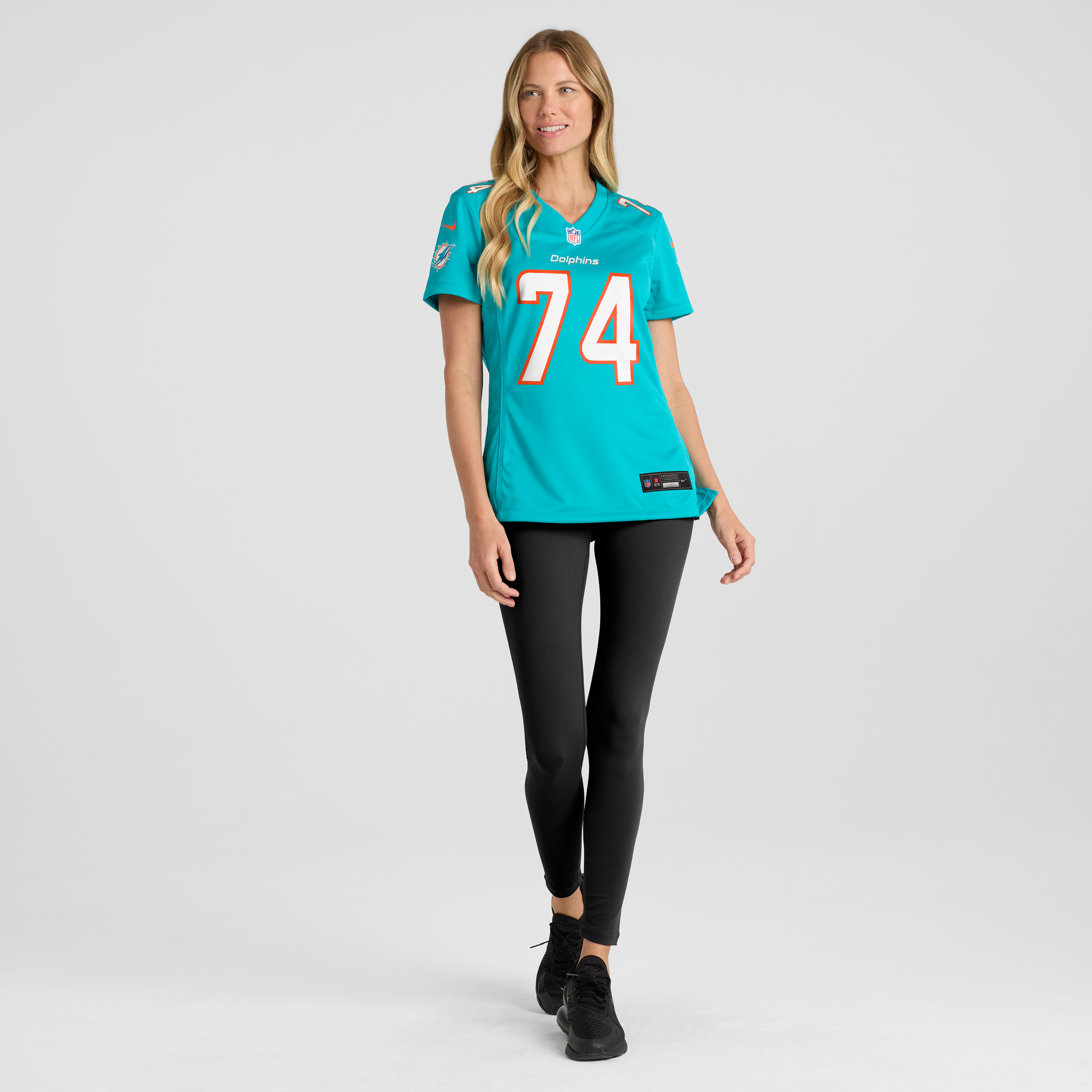 Women's Miami Dolphins Kadyn Proctor Nike Aqua Team Game Jersey