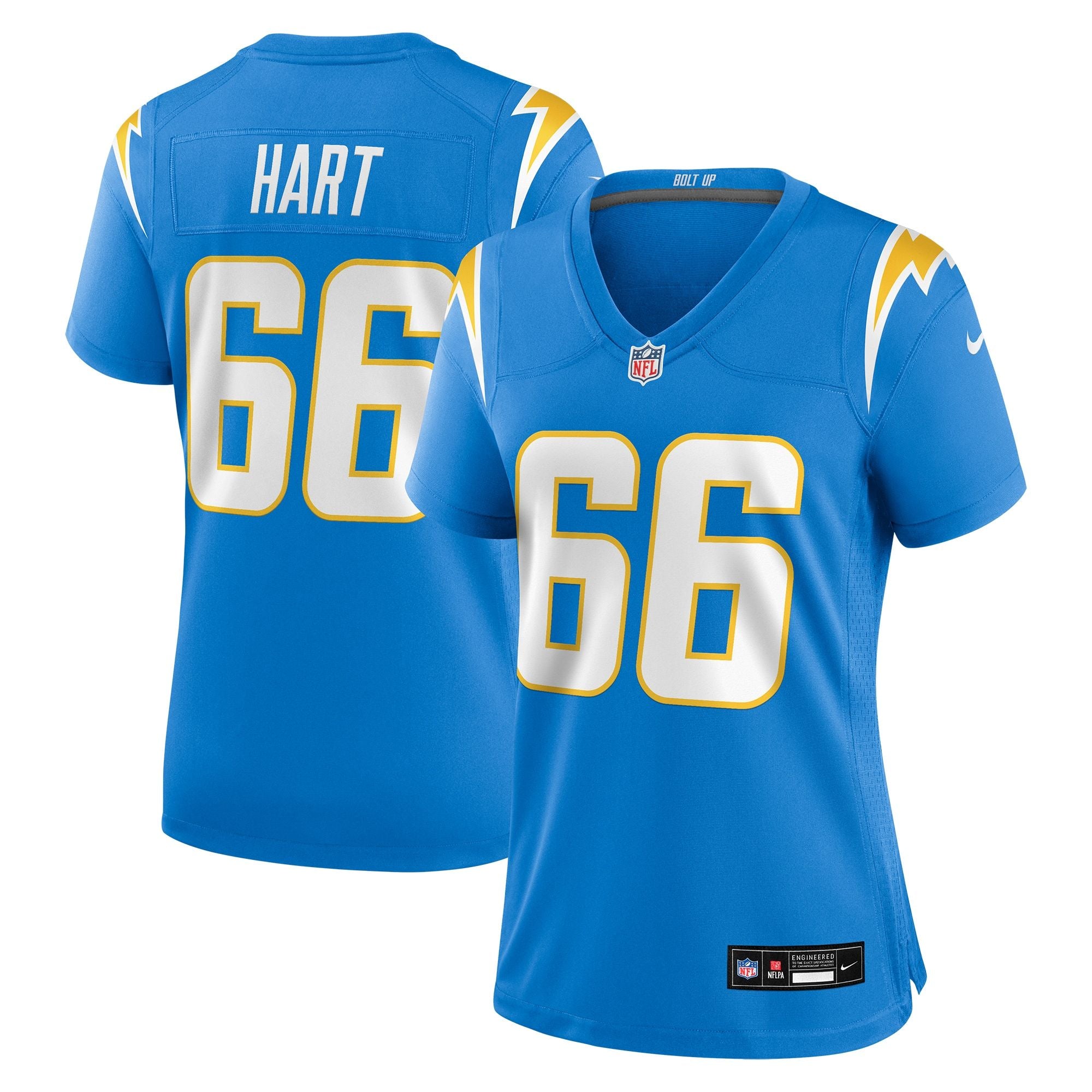 Women's Los Angeles Chargers Bobby Hart Nike Powder Blue Team Game Jersey