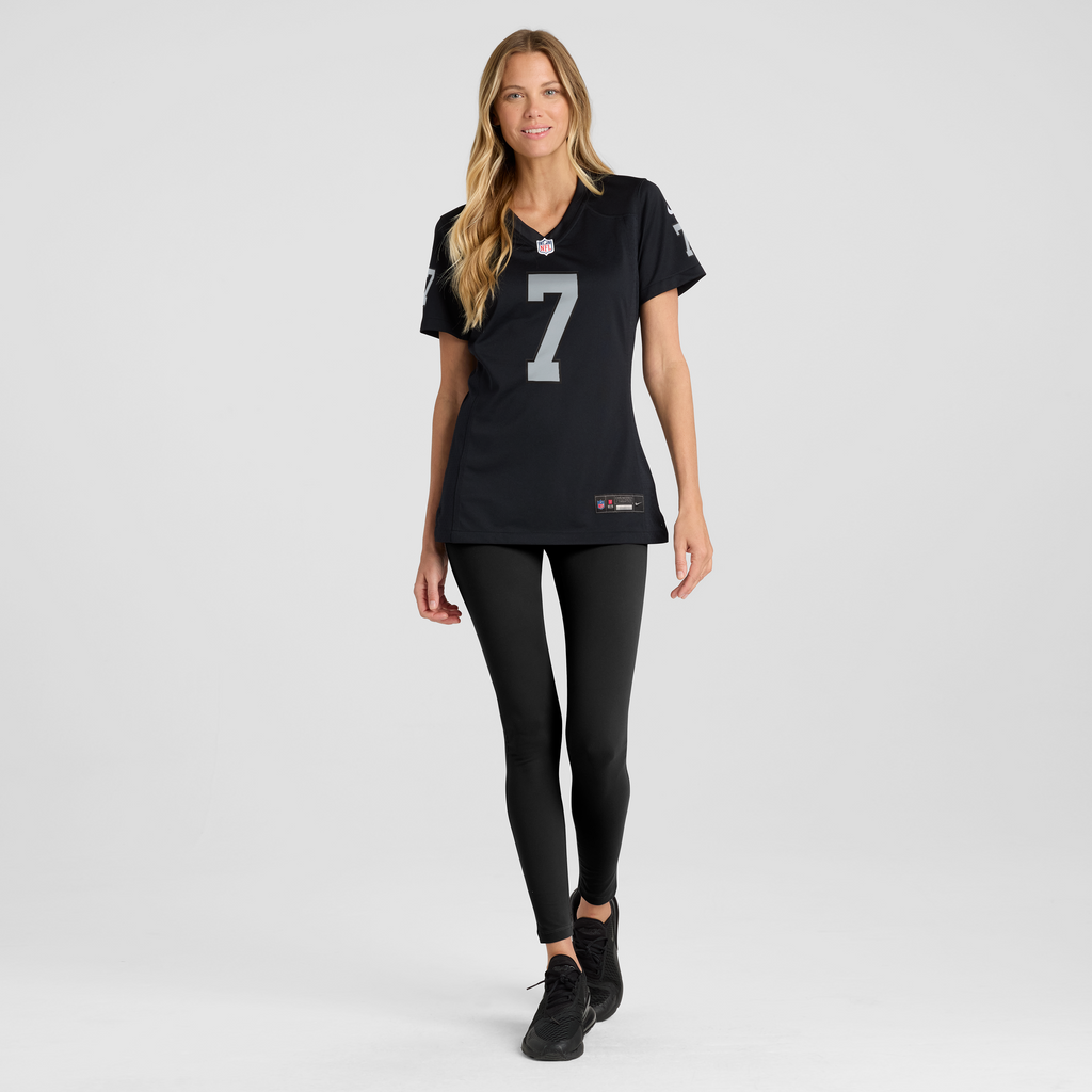 Women's Las Vegas Raiders Quay Walker Nike Black Team Game Jersey