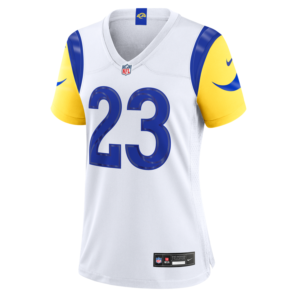 Women's Los Angeles Rams Kyren Williams Nike White Game Jersey