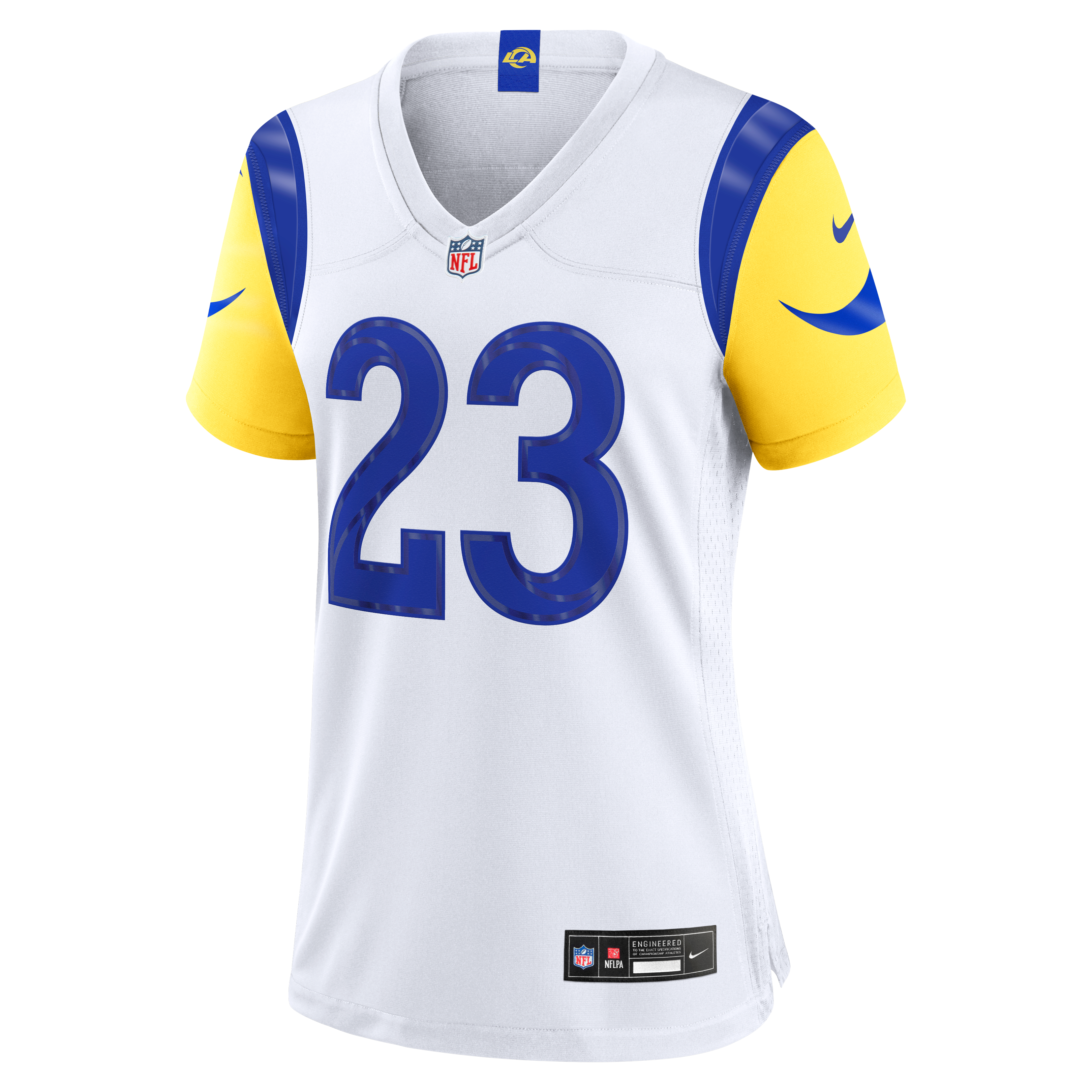 Women's Los Angeles Rams Kyren Williams Nike White Game Jersey