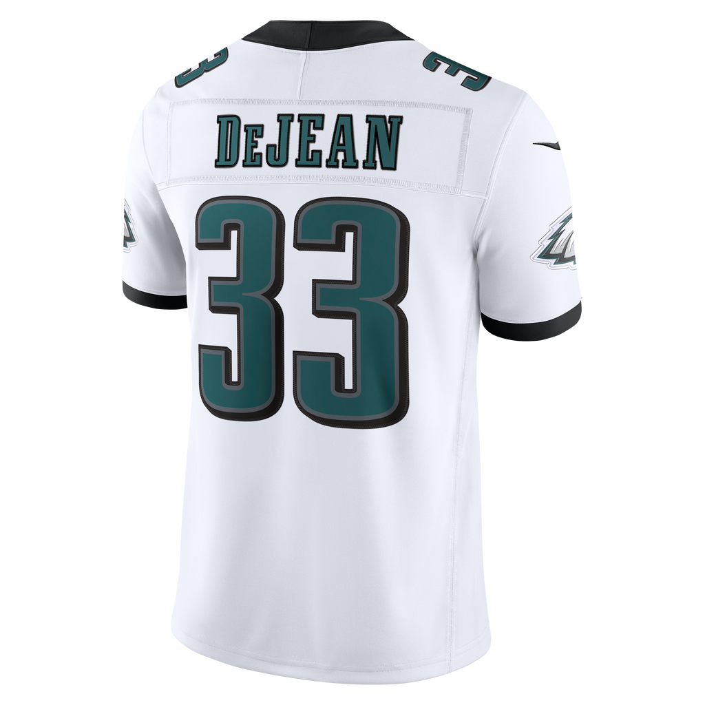Men's Philadelphia Eagles Cooper Dejean Nike White Vapor Fuse Stitched Limited Jersey