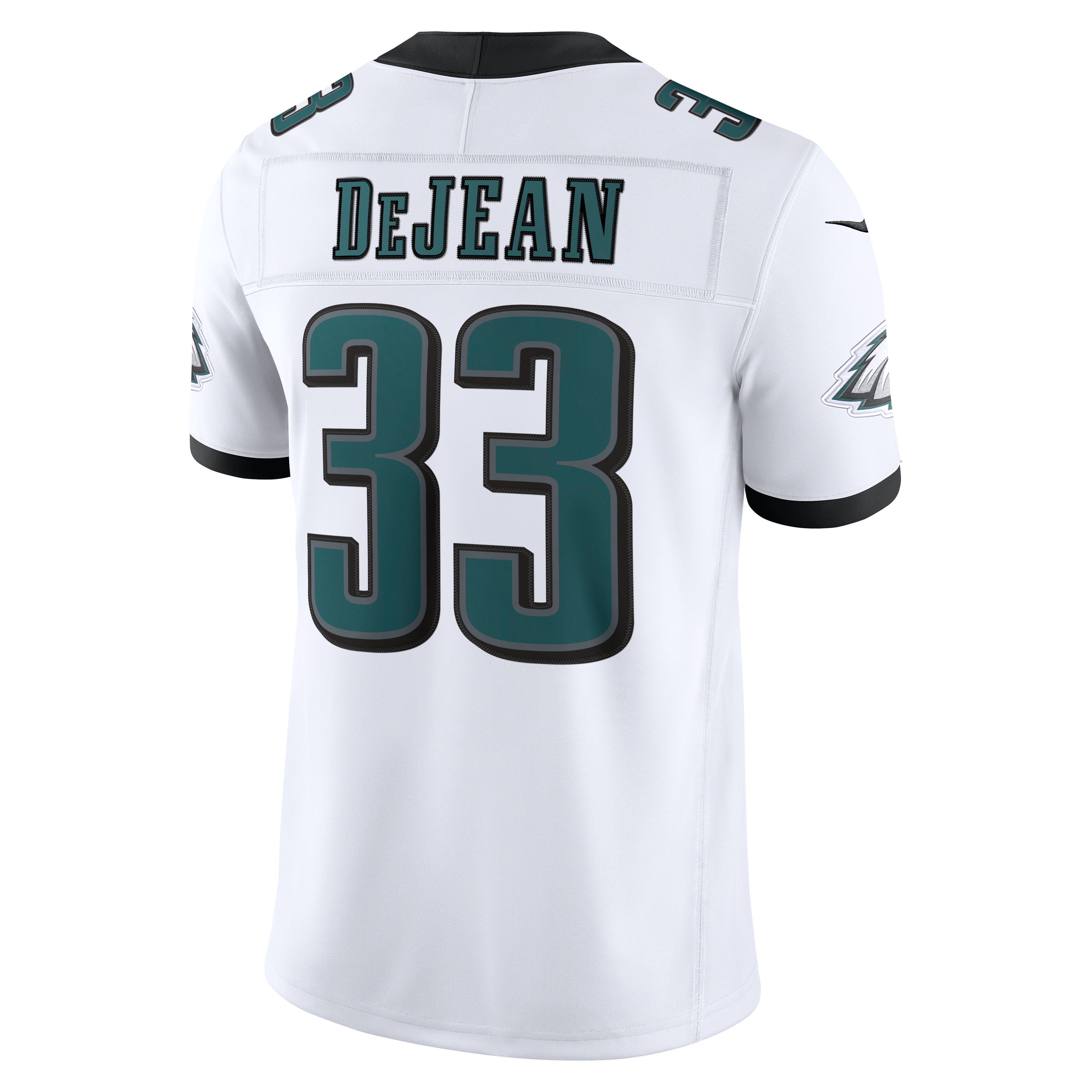 Men's Philadelphia Eagles Cooper Dejean Nike White Vapor Fuse Stitched Limited Jersey