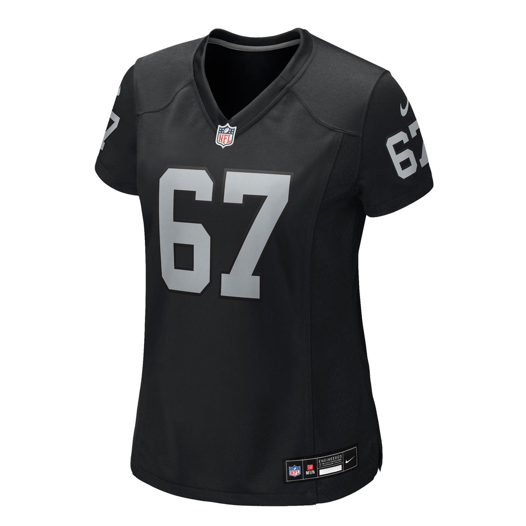 Women's Las Vegas Raiders Will Putnam Nike Black Team Game Jersey