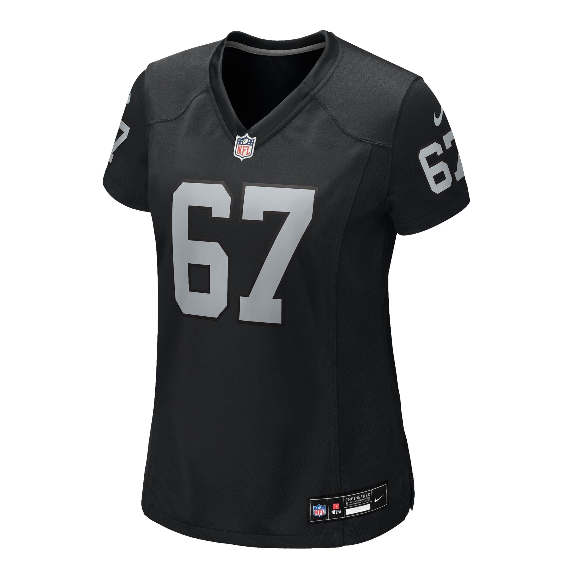 Women's Las Vegas Raiders Will Putnam Nike Black Team Game Jersey