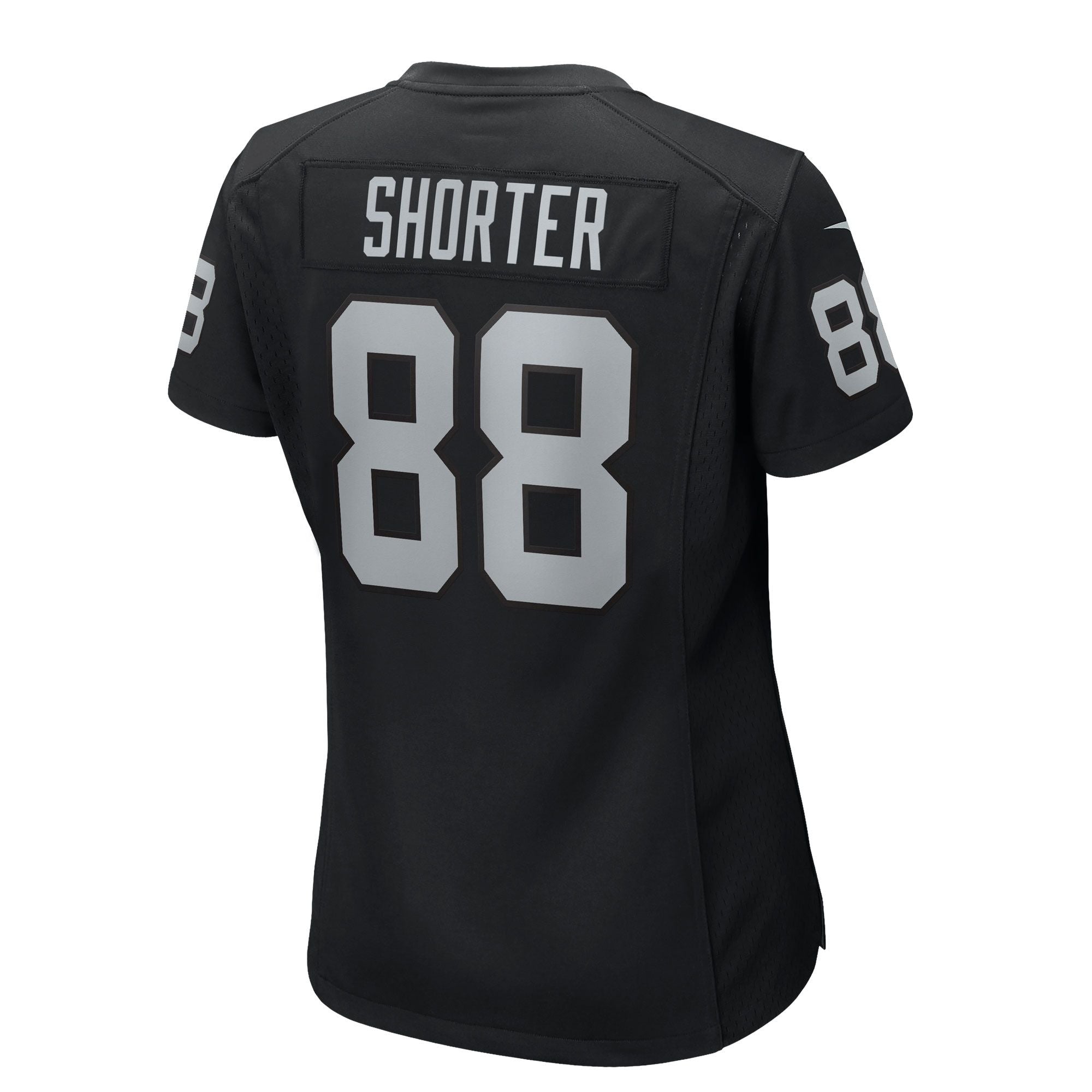 Women's Las Vegas Raiders Justin Shorter Nike Black Team Game Jersey