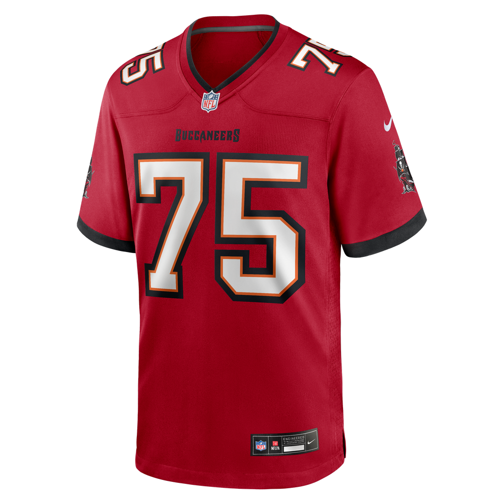 Men's Tampa Bay Buccaneers Billy Schrauth Nike Red Team Game Jersey