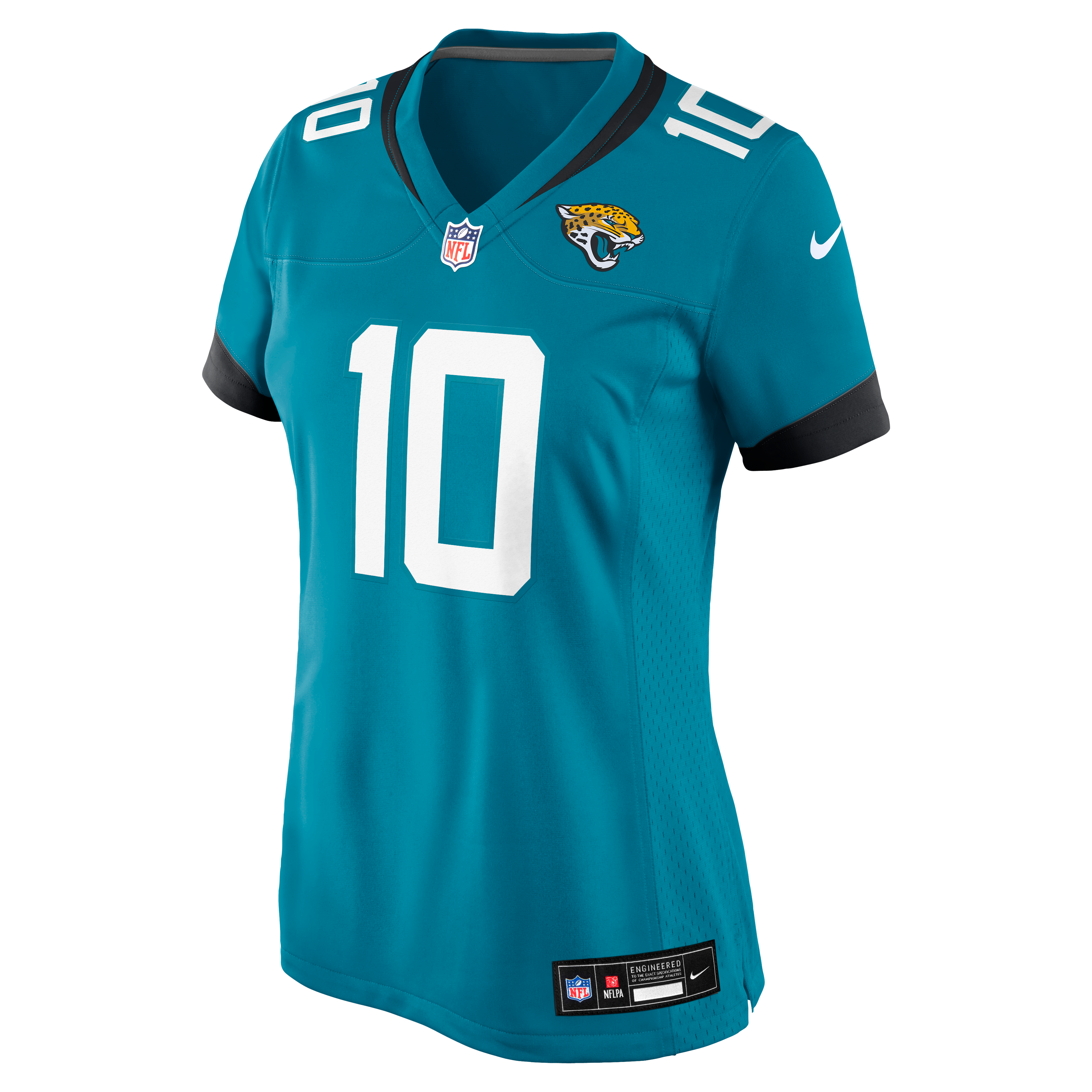 Women's Jacksonville Jaguars Carter Bradley Nike Teal Team Game Jersey