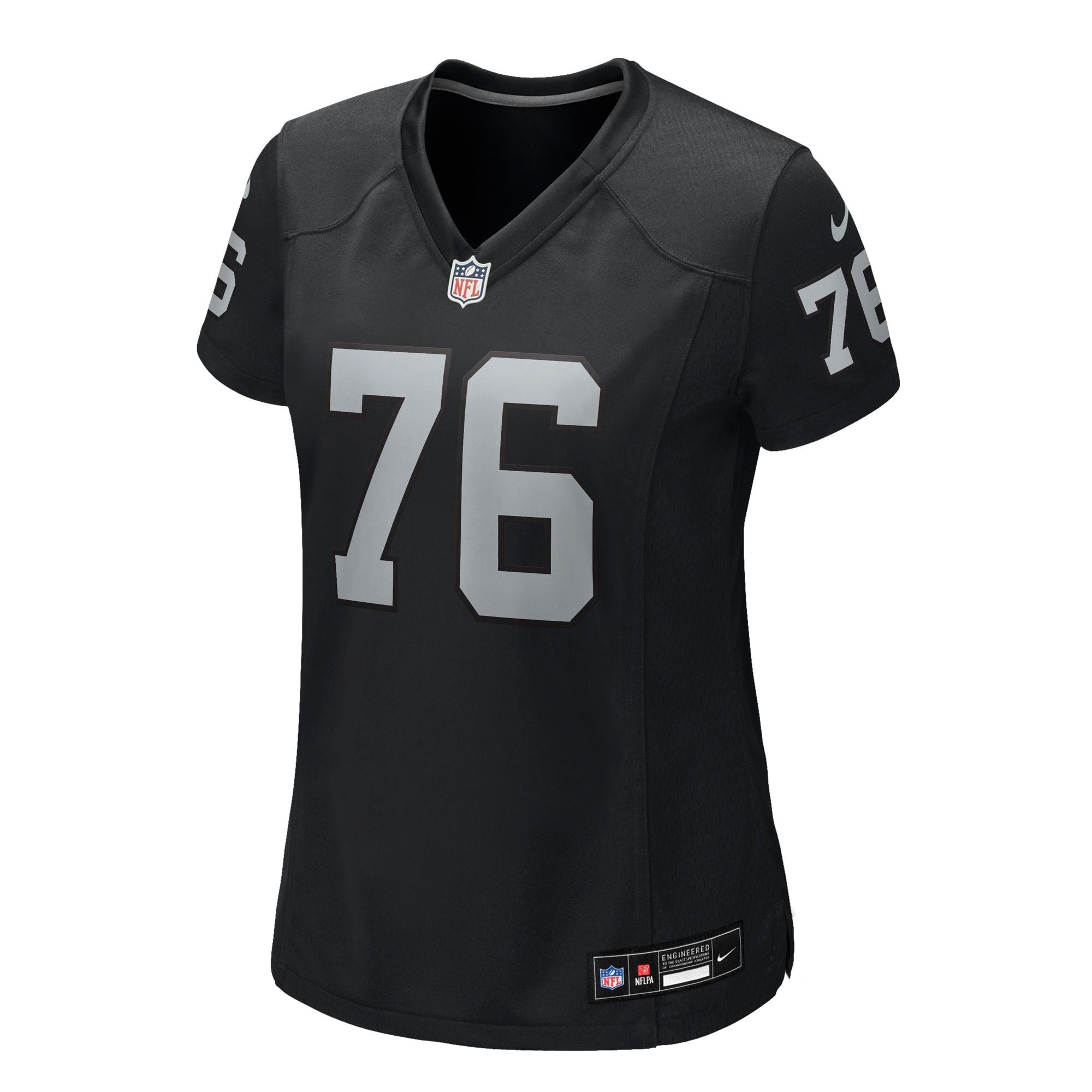 Women's Las Vegas Raiders Caleb Rogers Nike Black Team Game Jersey