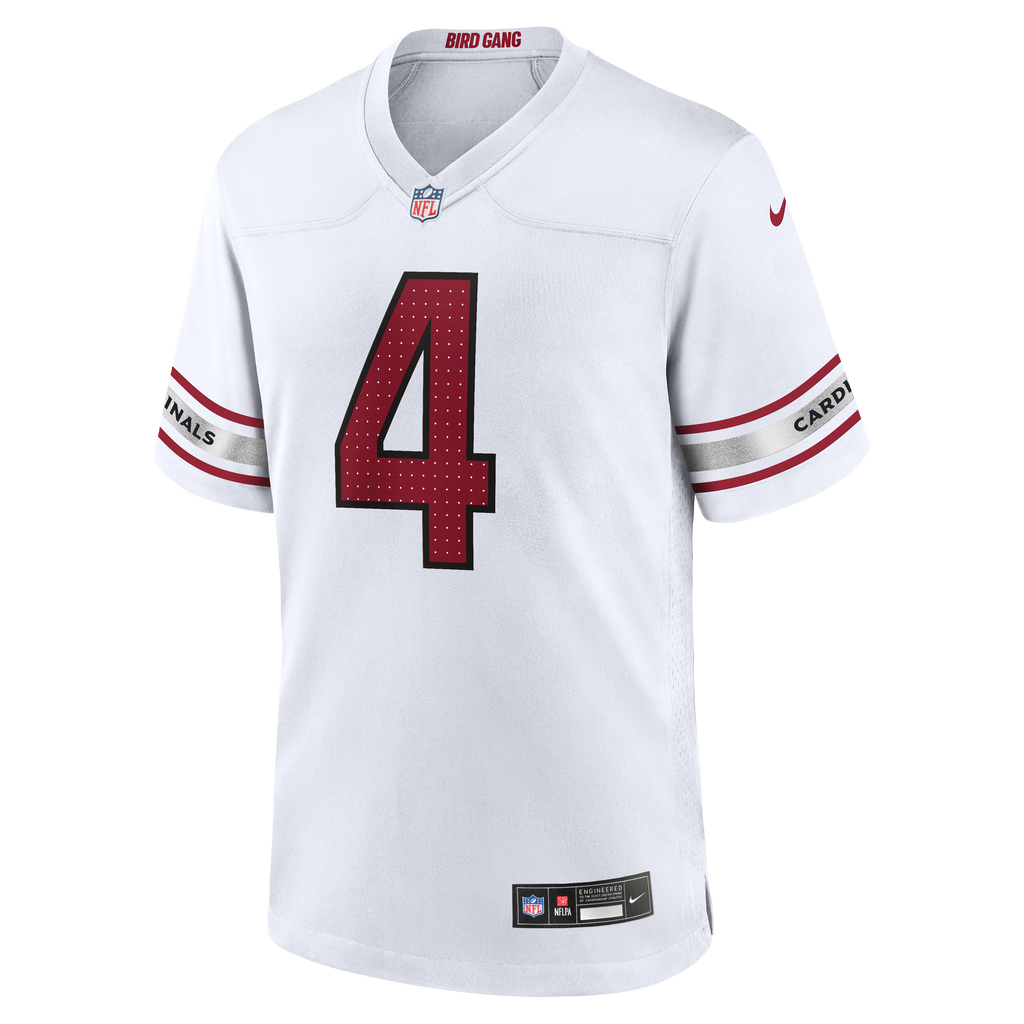 Men's Arizona Cardinals Jeremiyah Love Nike White Game Player Jersey