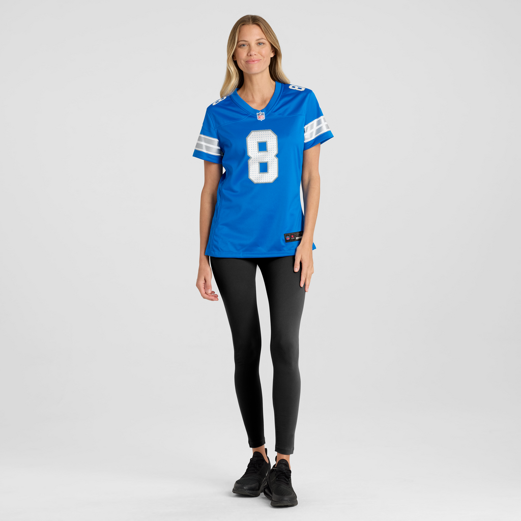 Women's Detroit Lions Greg Dortch Nike Blue Team Game Jersey