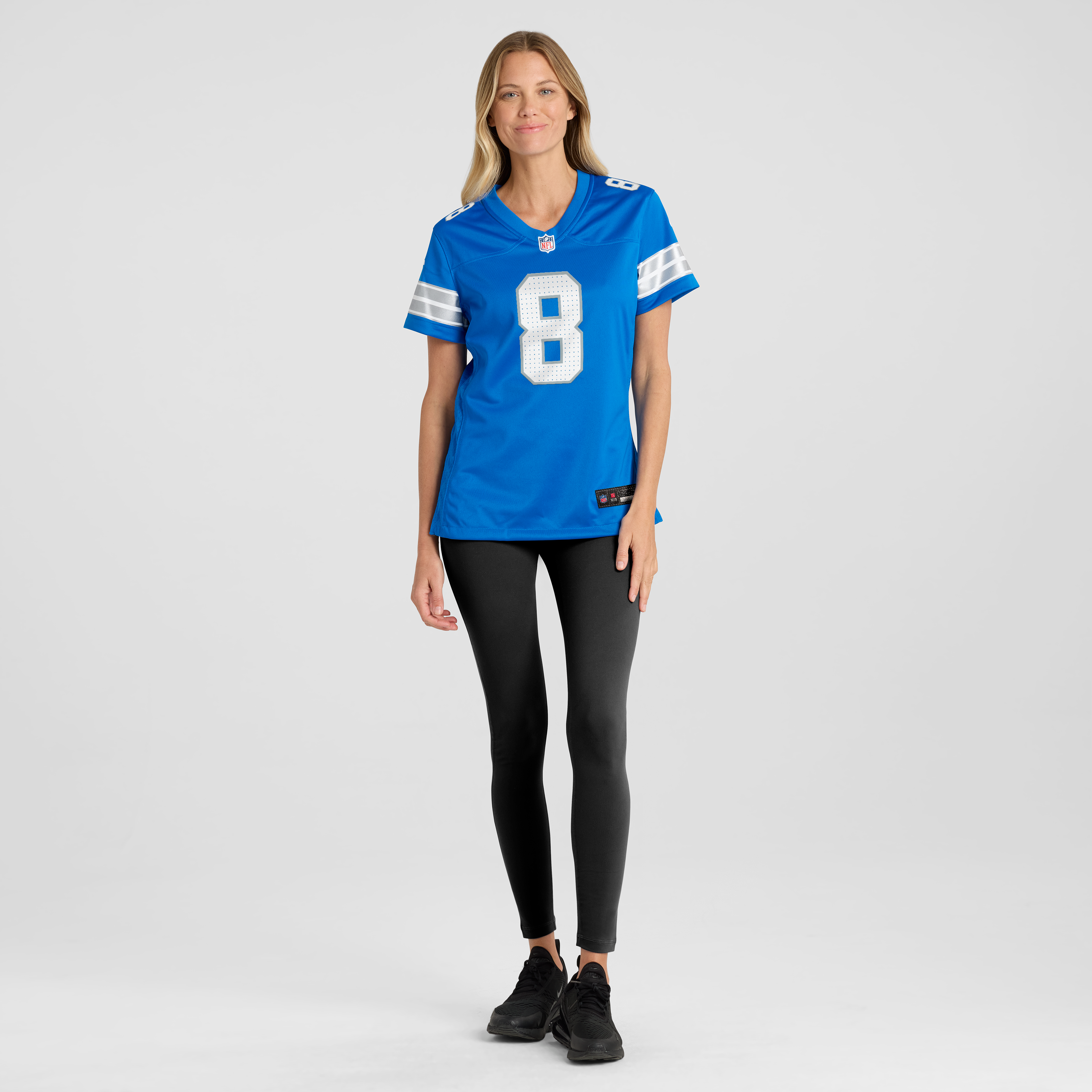 Women's Detroit Lions Greg Dortch Nike Blue Team Game Jersey