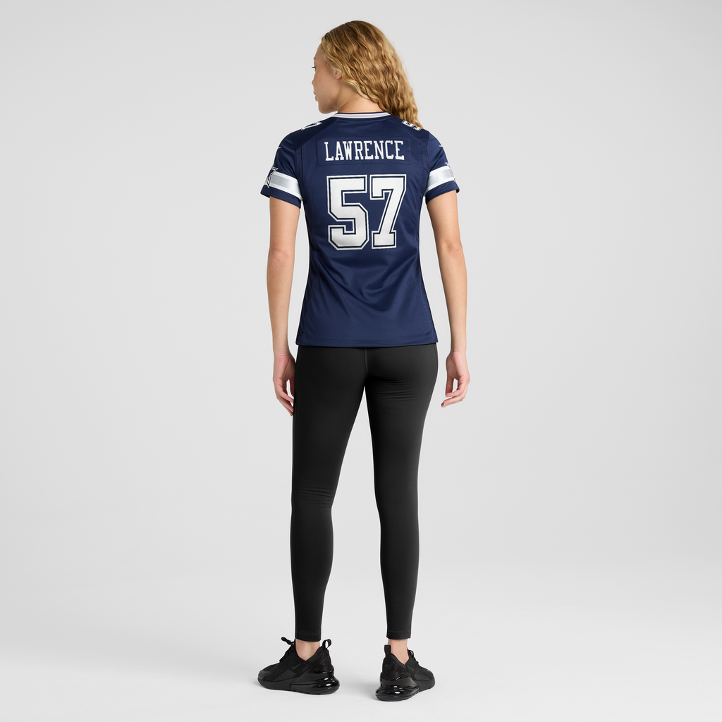 Women's Dallas Cowboys Malachi Lawrence Nike Navy Game Jersey