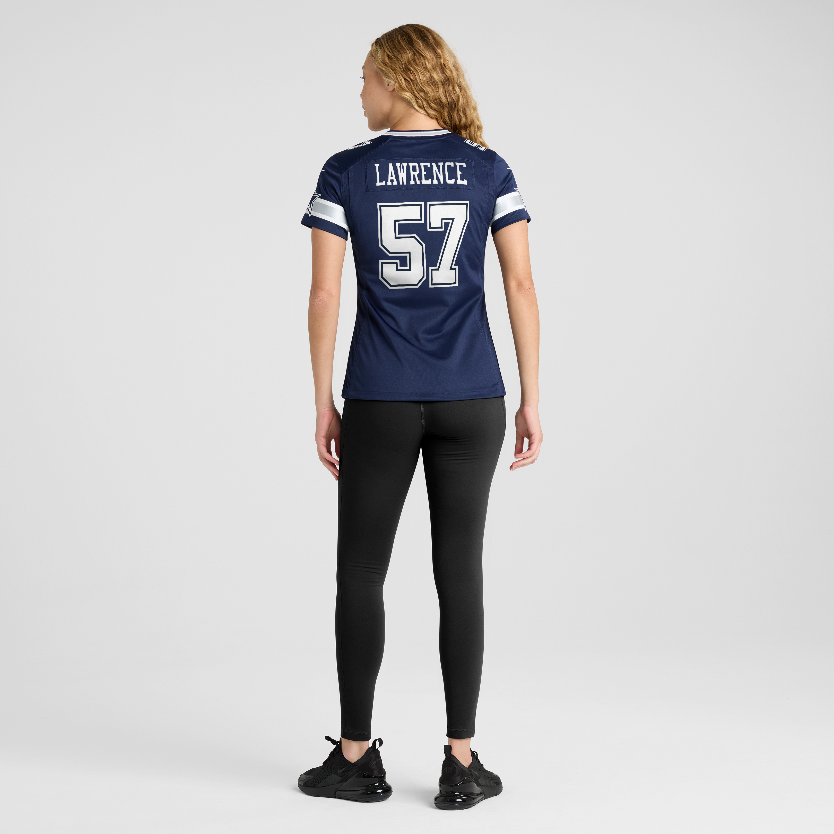 Women's Dallas Cowboys Malachi Lawrence Nike Navy Game Jersey