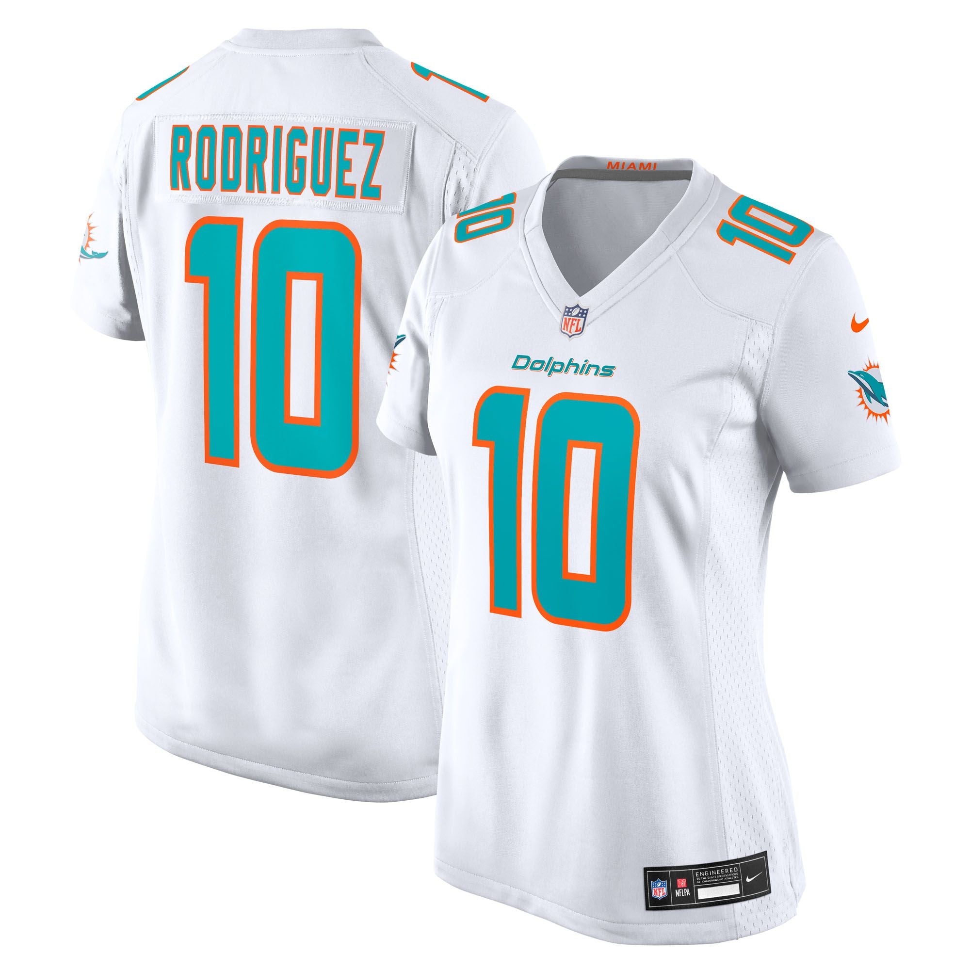Women's Miami Dolphins Jacob Rodriguez Nike White Game Jersey