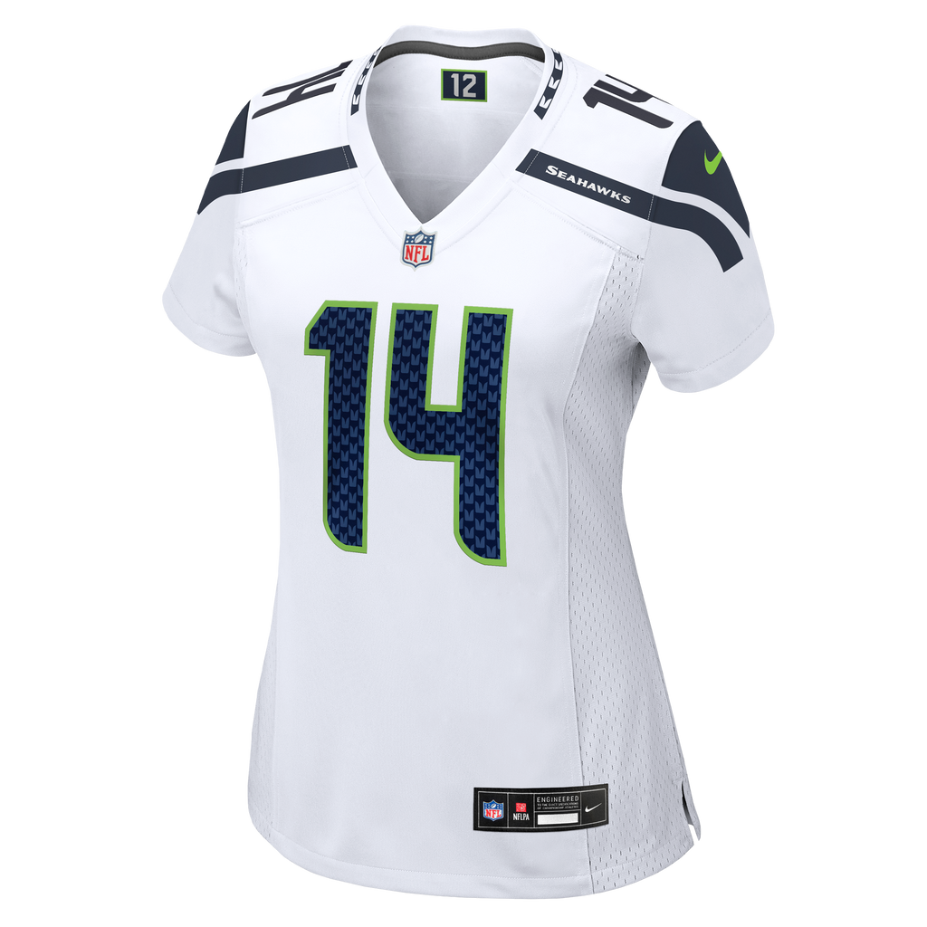 Women's Seattle Seahawks Sam Darnold Nike White Game Jersey