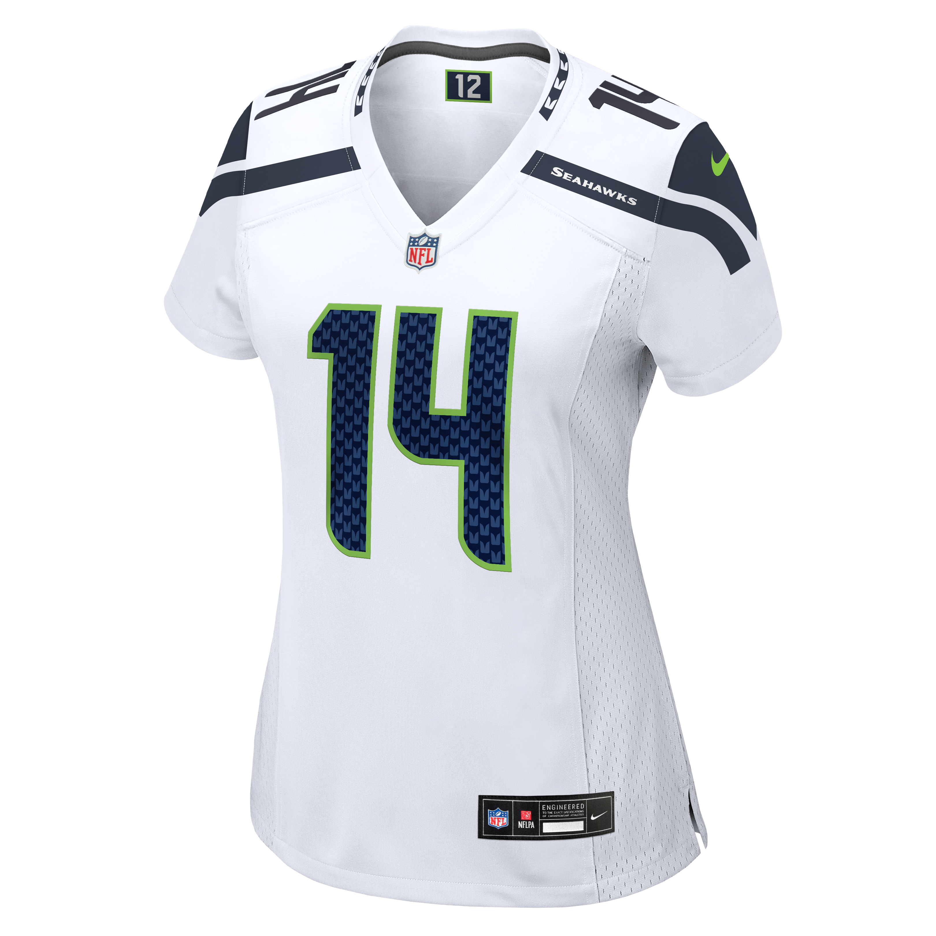 Women's Seattle Seahawks Sam Darnold Nike White Game Jersey