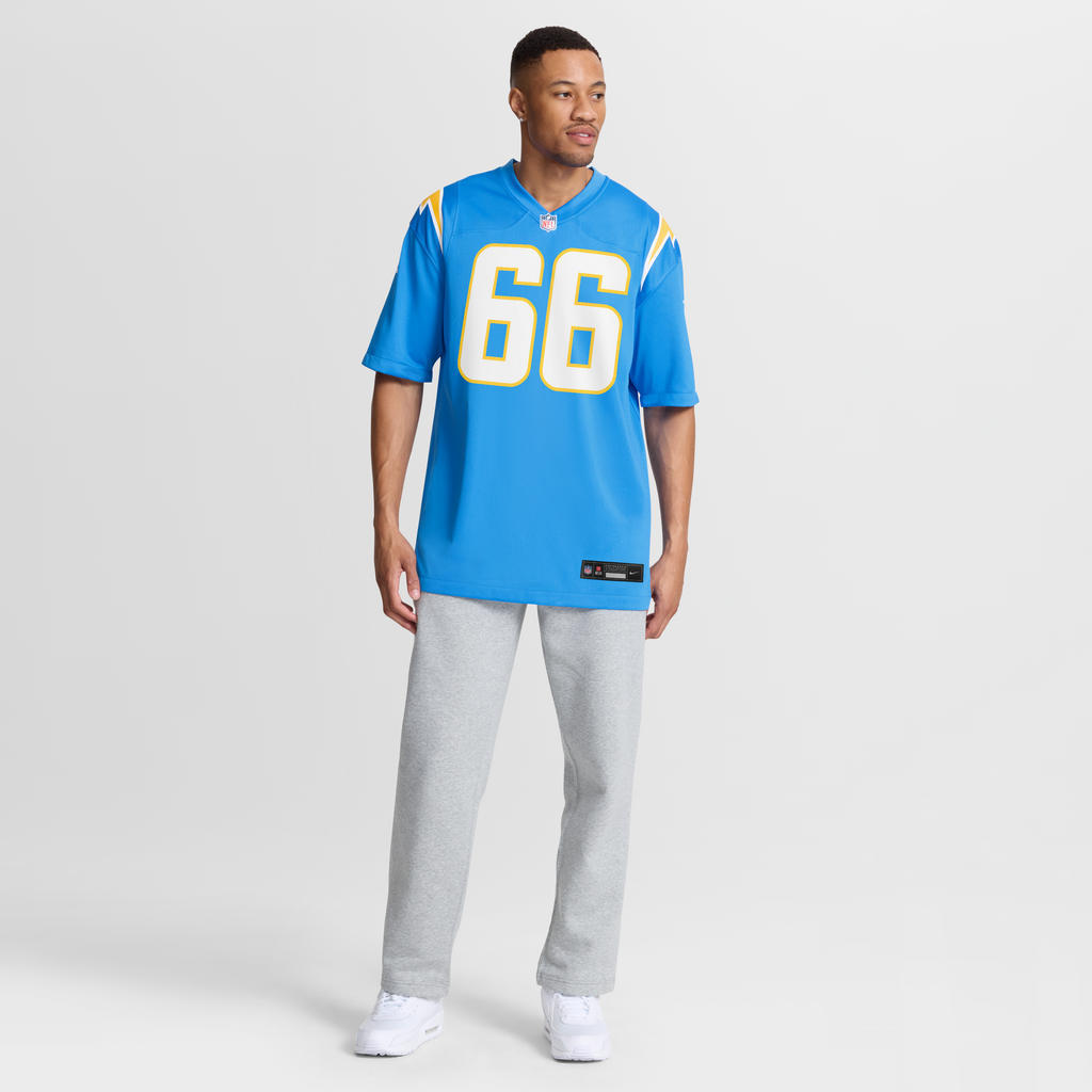 Men's Los Angeles Chargers Jake Slaughter Nike Powder Blue Team Game Jersey